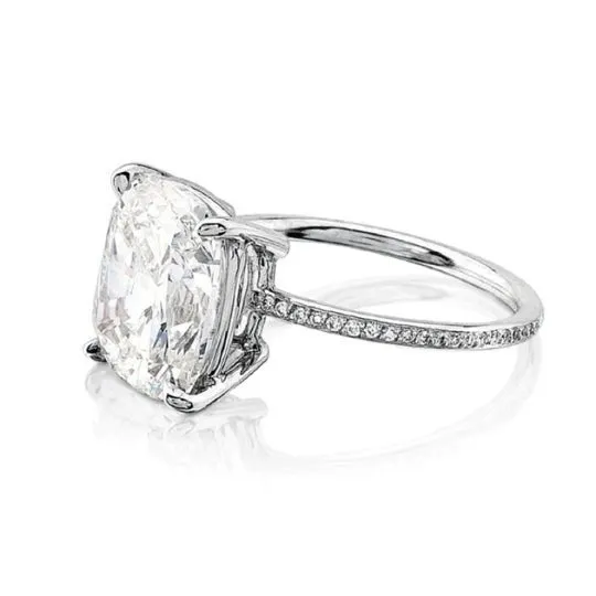 1 Carat Cushion Cut Diamond - E VS2 - 1.09ct - 111242