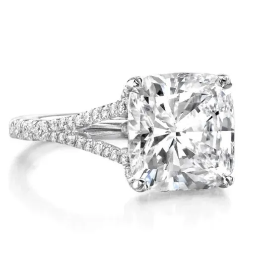 1 Carat Cushion Cut Diamond - E VS2 - 1.09ct - 111242