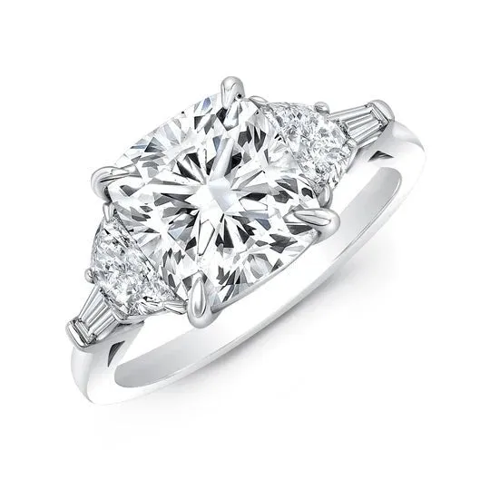 1 Carat Princess Cut Diamond - F SI1 - 1.01ct - 214390