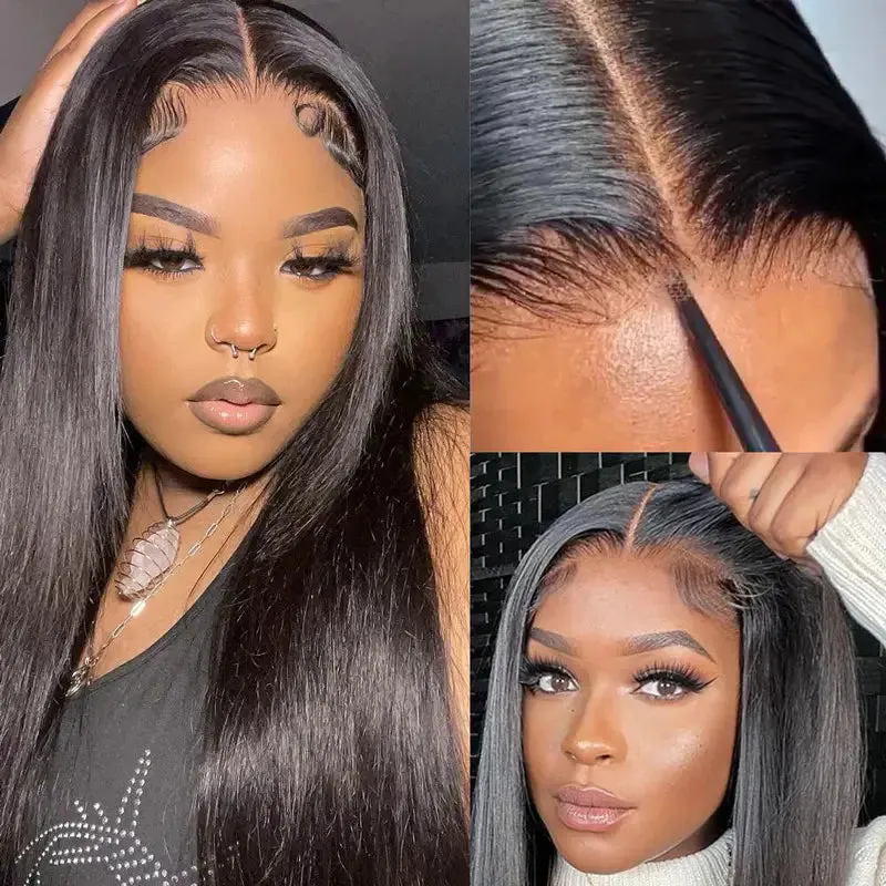 10x6 Parting Max Straight & Water Wave Glueless Pre Cut Wig Fresh Length