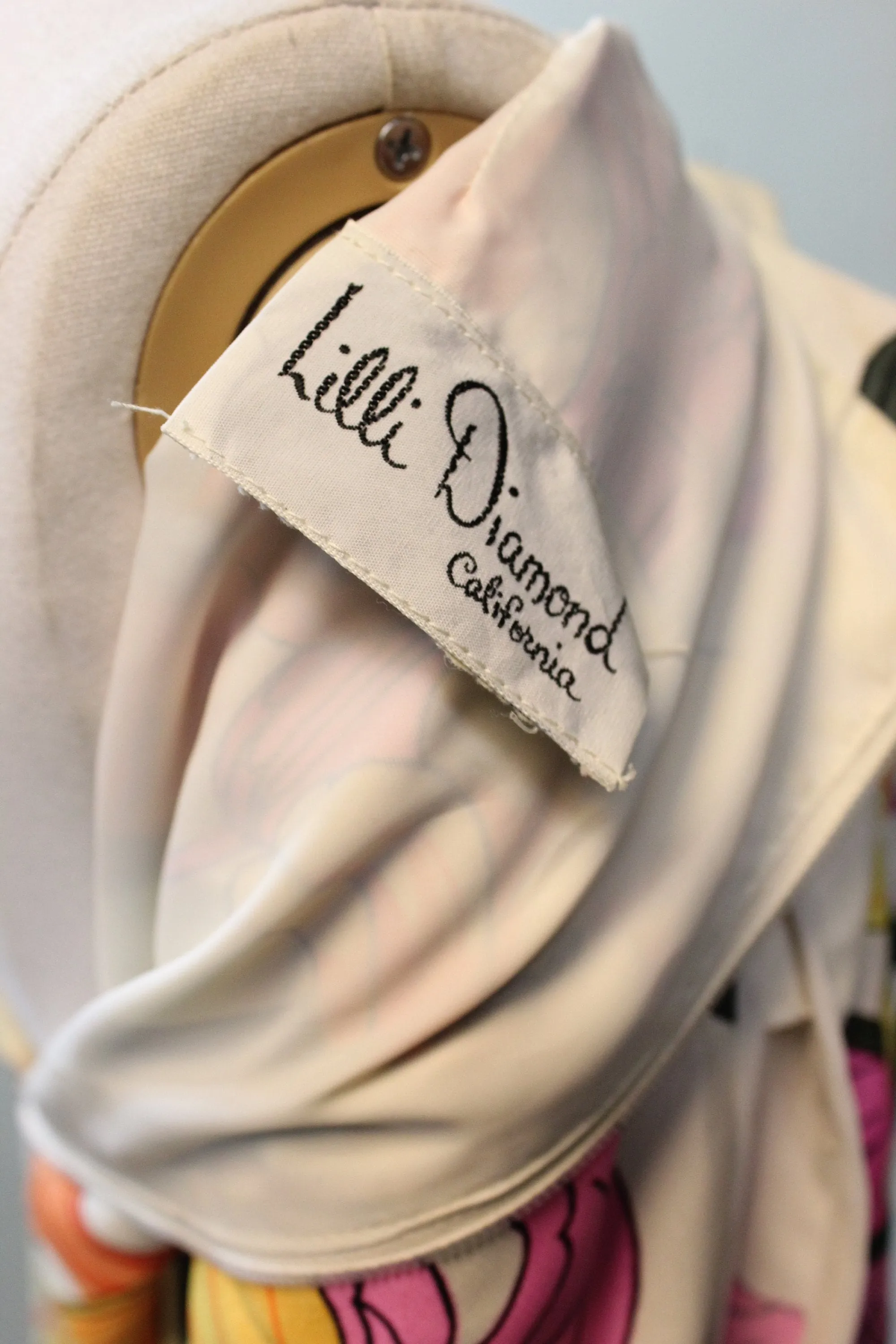 1960s LILLI DIAMOND dripping SLEEVES dress small | new fall