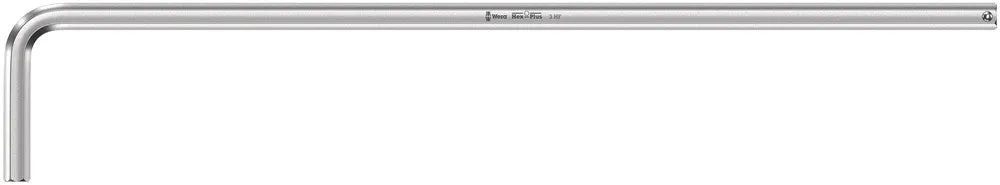 950 L HF L-key, metric, chrome-plated, with holding function, 3 x 126 mm