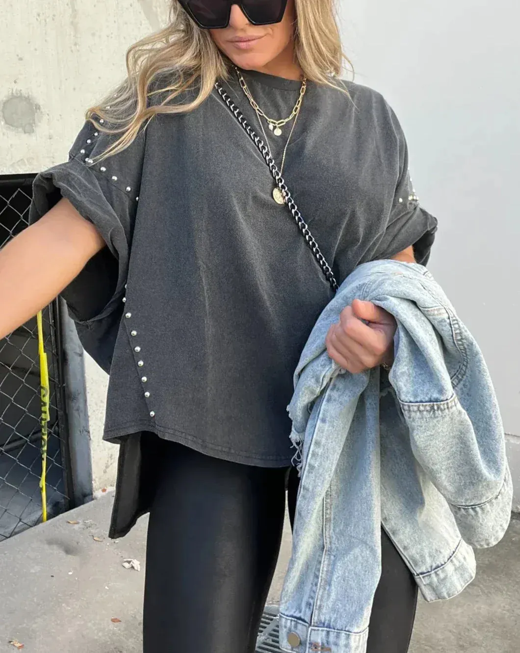 Altagracia® | Staple Oversized Bluse