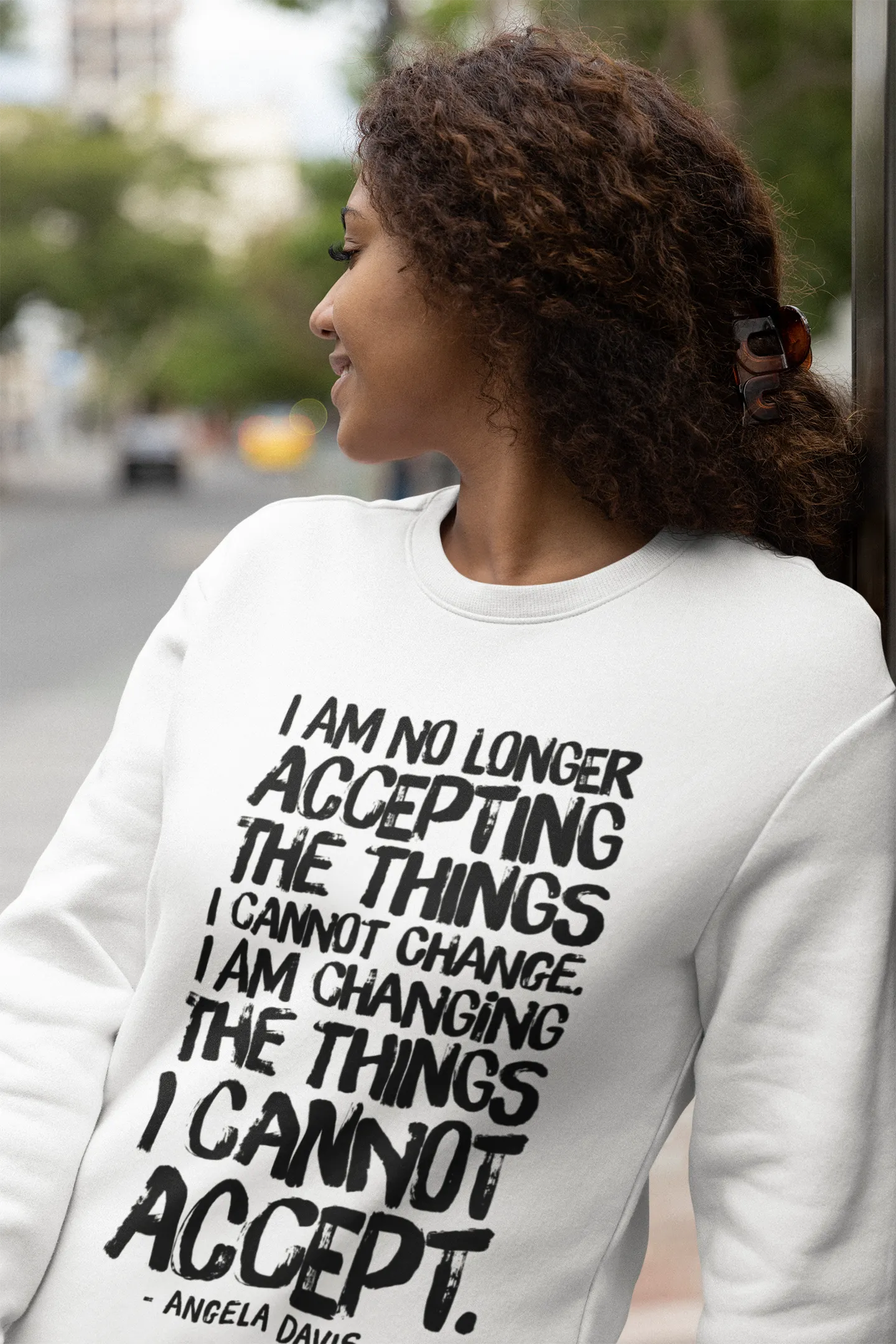 ANGELA DAVIS Unisex Sweatshirt