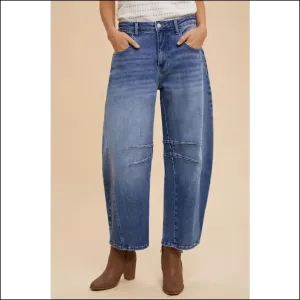 Annie Wear Barrel Leg Jeans: Get Ready to Turn Heads and Drop Jaws! 💃👖