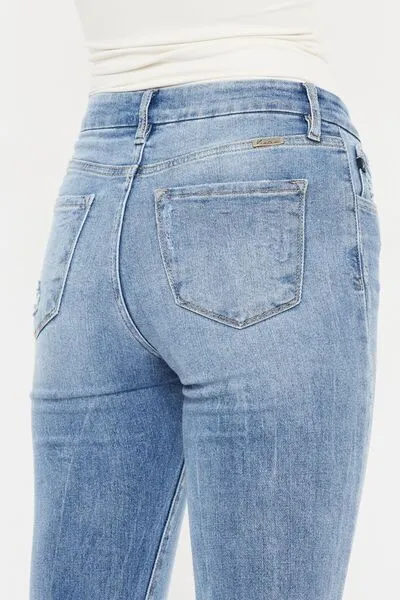 Audra High Waist Cat's Whiskers Skinny Jeans
