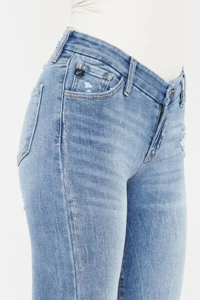 Audra High Waist Cat's Whiskers Skinny Jeans
