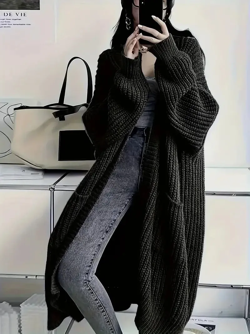 Aurura - Knit Cardigan with Pockets
