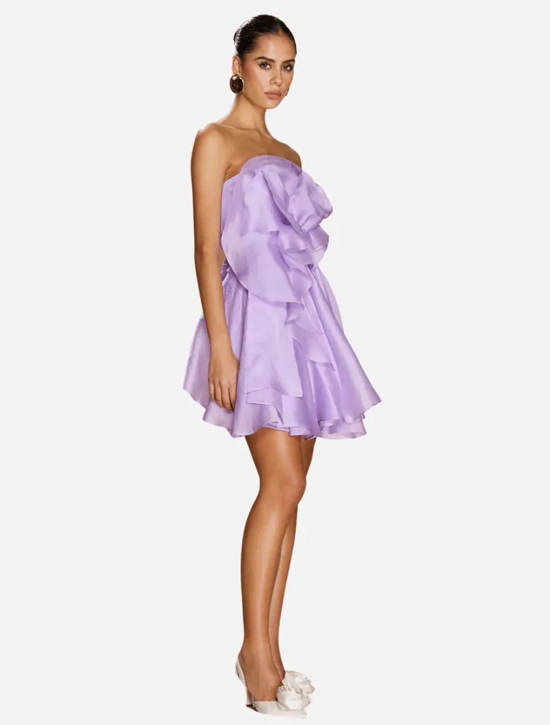 Azhar Silk Mini - Lilac