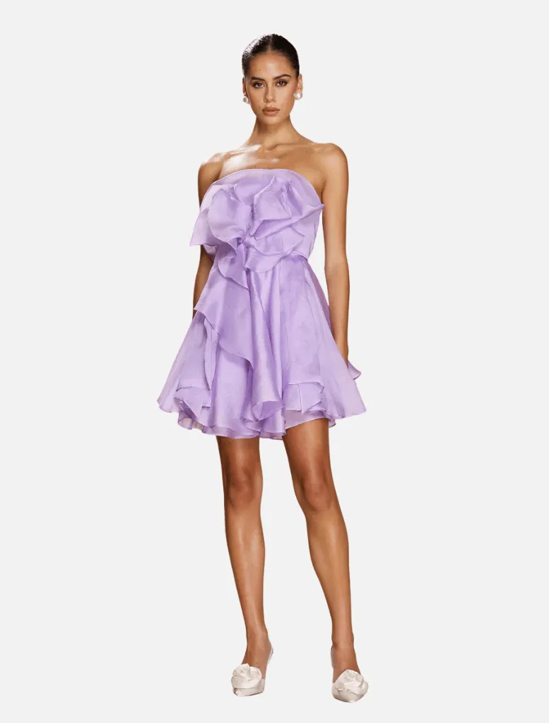 Azhar Silk Mini - Lilac