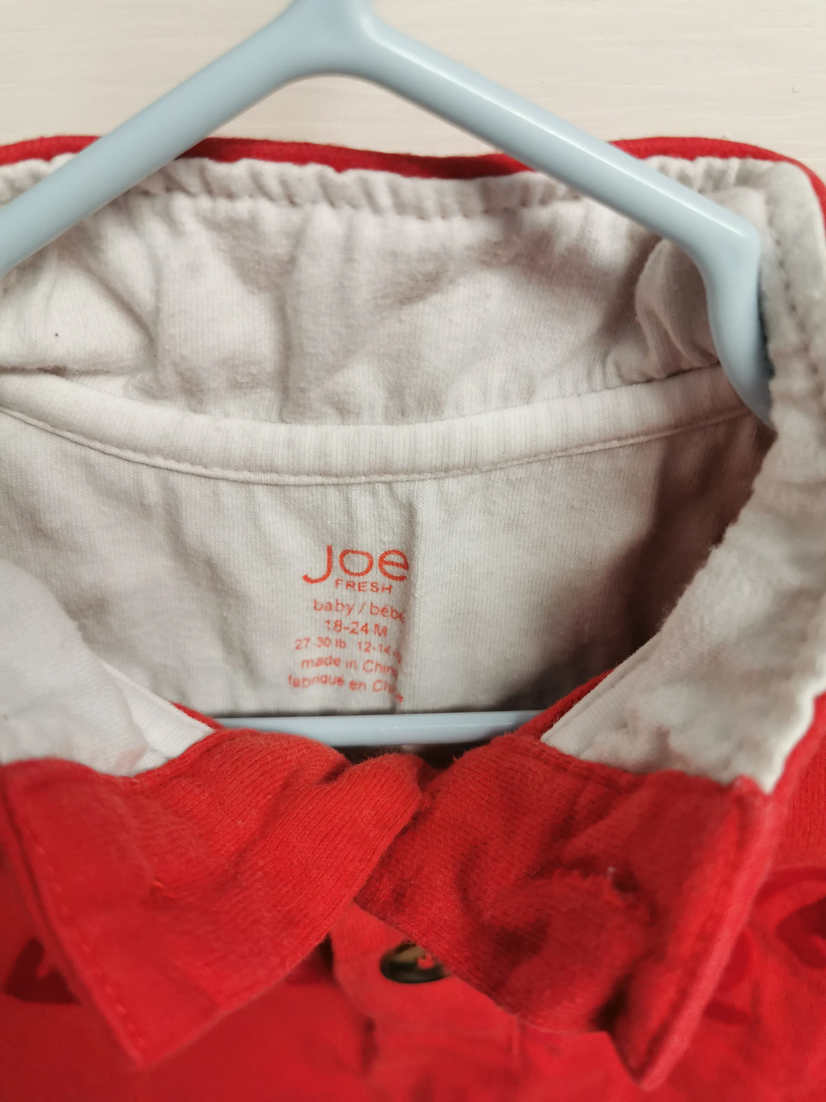 BABY BOY SIZE 18/24 MONTHS - JOE FRESH, Graphic Pullover Sweater VGUC B31