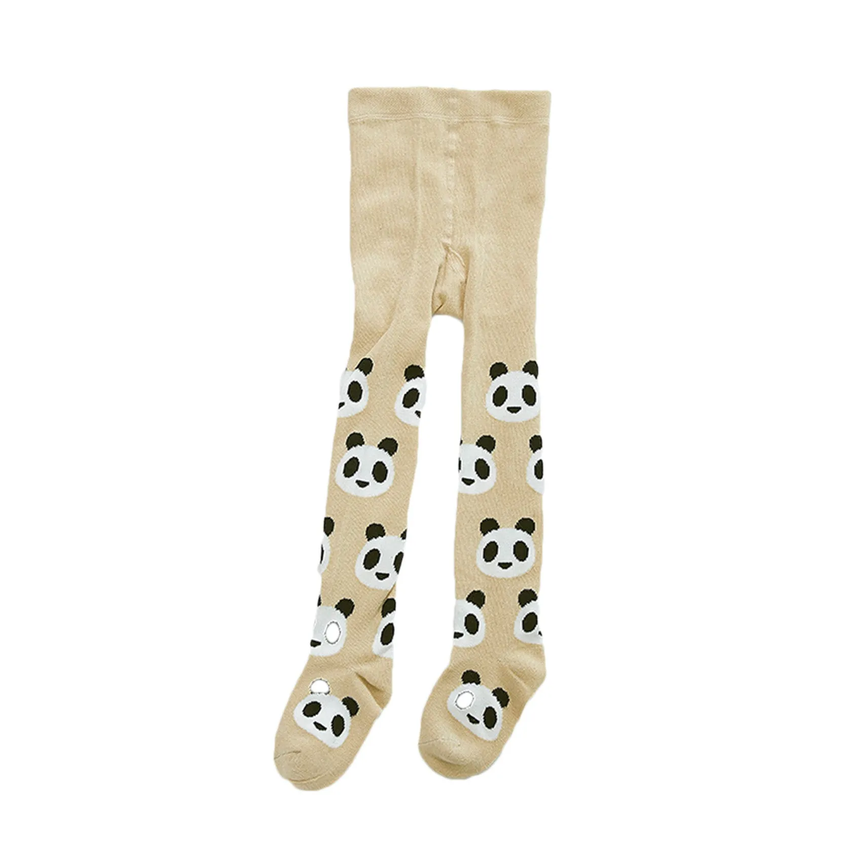 Baby Girls Cotton Tights Kid Stripe Panda Stockings Toddler Print Tights Pants Boys Girl Pantyhose