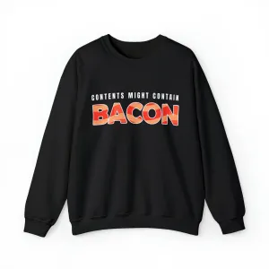 Bacon Lover Gift, Bacon Shirt, Bacon Sweatshirt, Funny Bacon Shirt For Men, Bacon Lover christmas, Funny Food Shirt, Bacon Humor