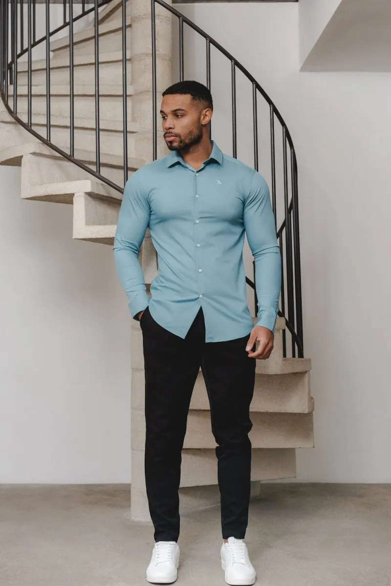 Bamboo Shirt in Teal