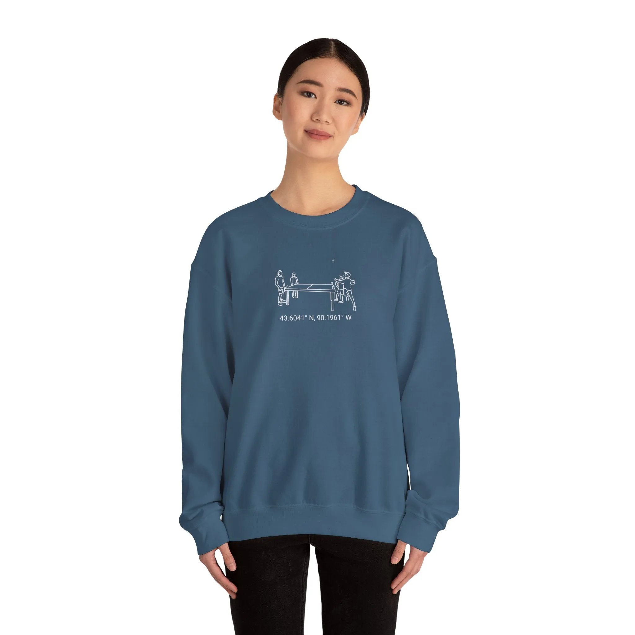 Beer Die Dutch Hollow Cabin Unisex Heavy Blend™ Crewneck Sweatshirt