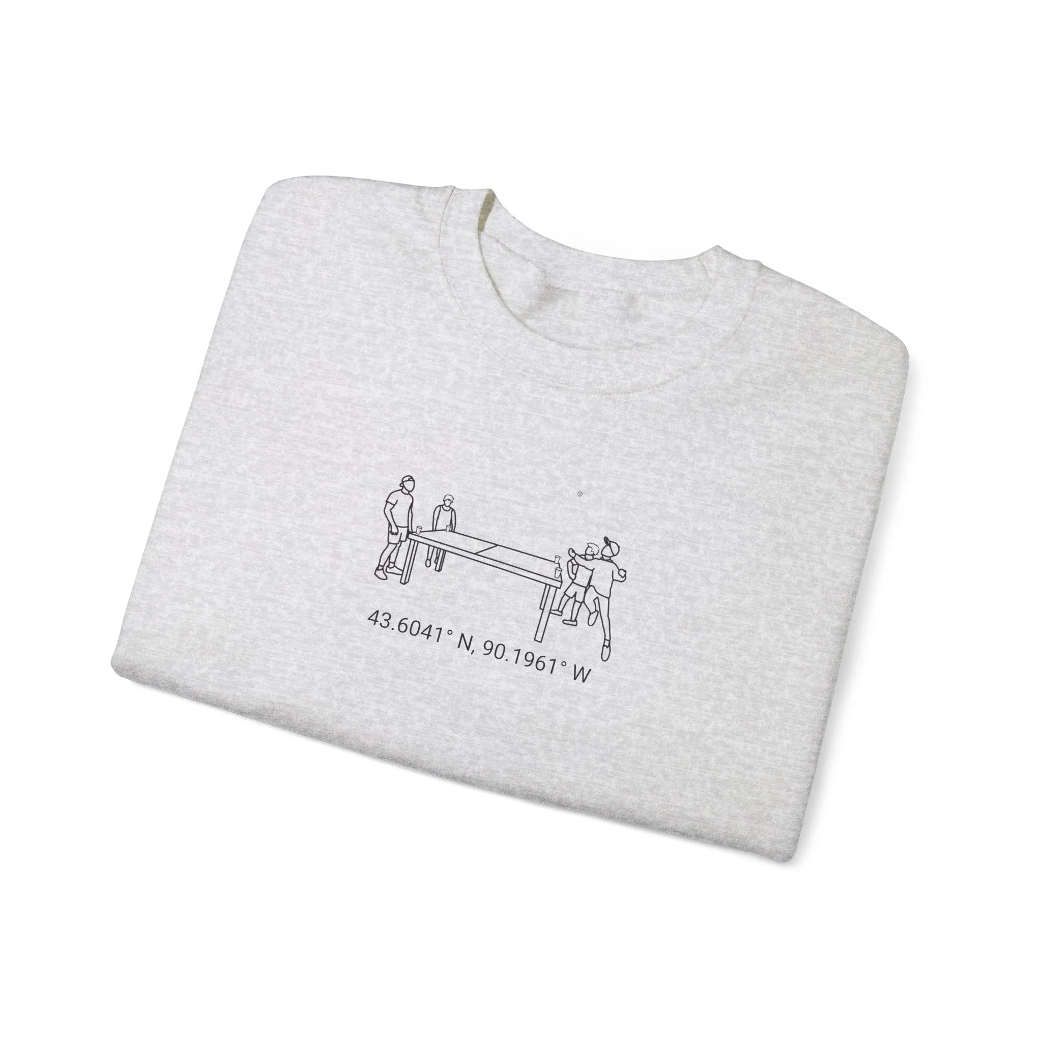 Beer Die Dutch Hollow Cabin Unisex Heavy Blend™ Crewneck Sweatshirt