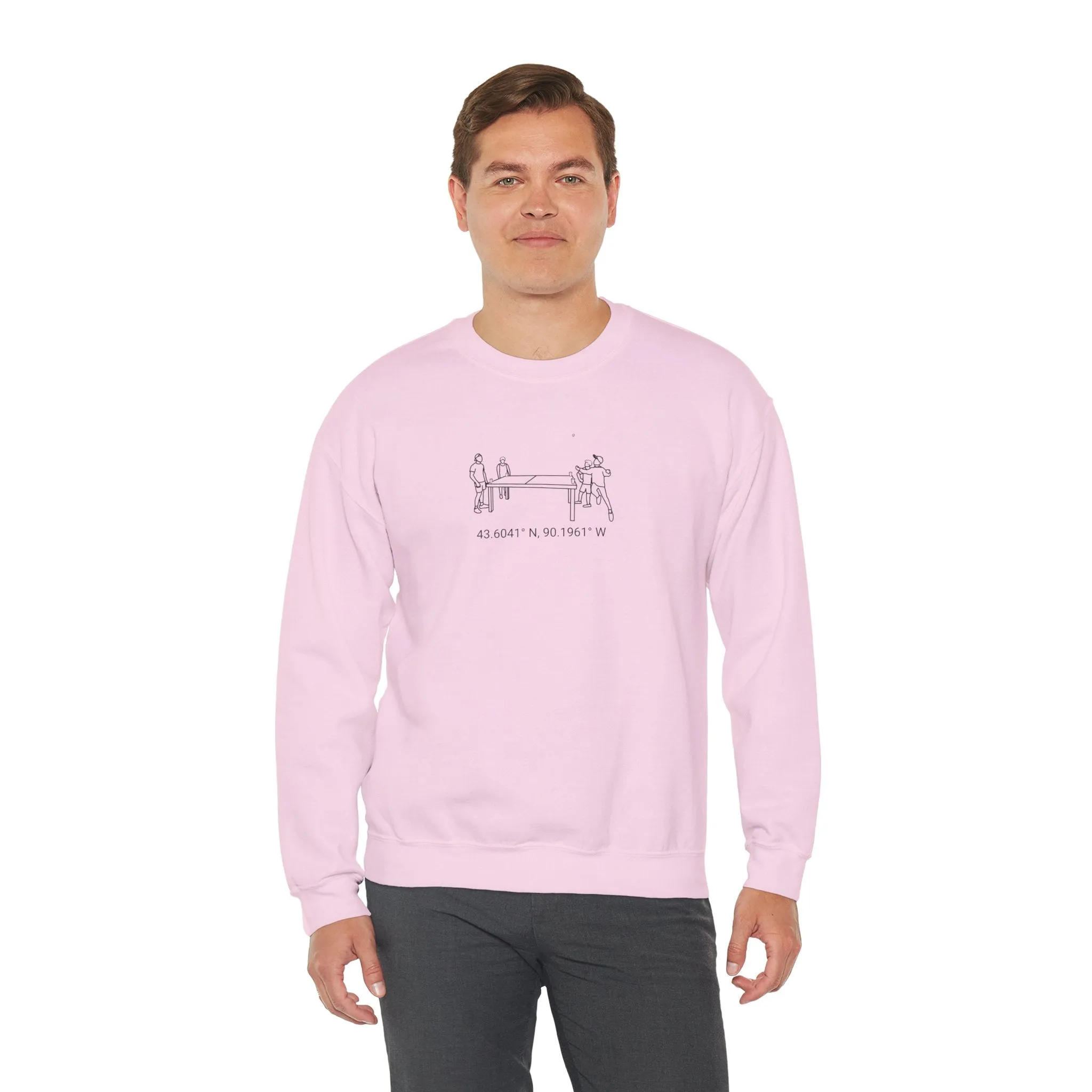 Beer Die Dutch Hollow Cabin Unisex Heavy Blend™ Crewneck Sweatshirt