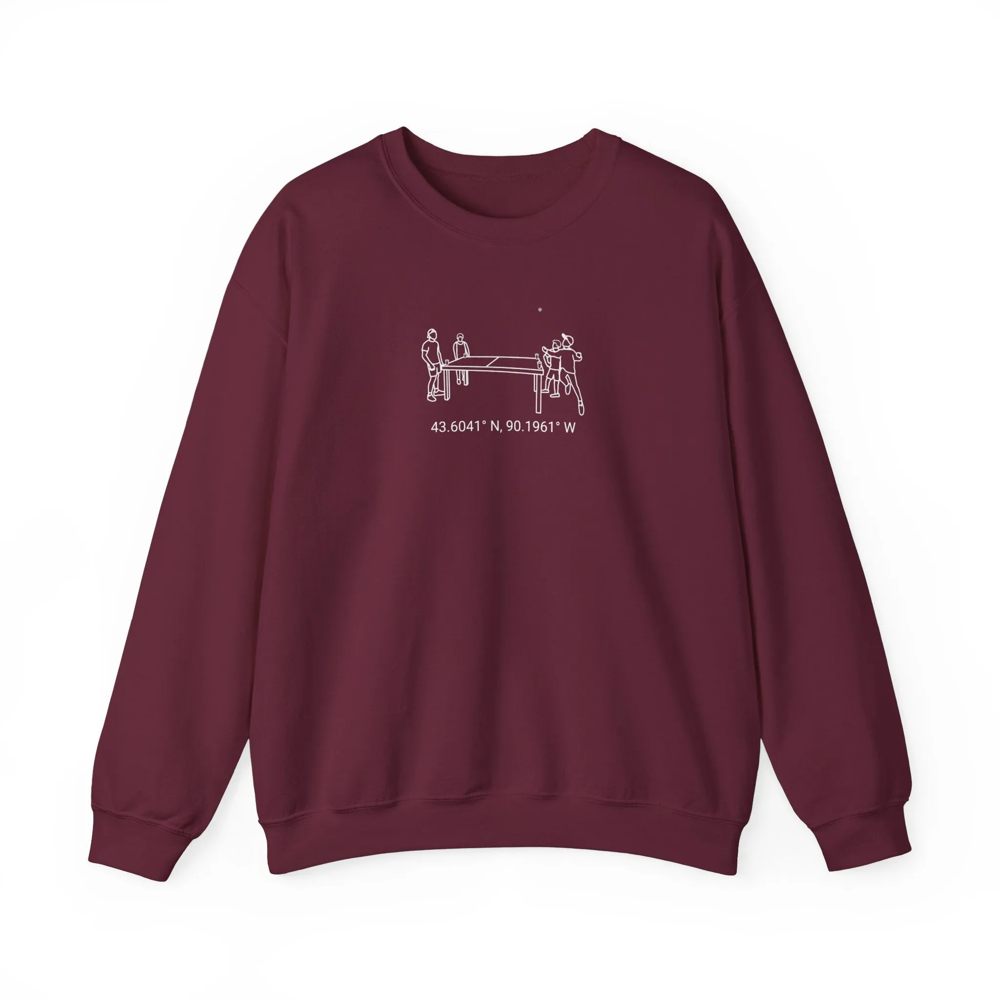 Beer Die Dutch Hollow Cabin Unisex Heavy Blend™ Crewneck Sweatshirt