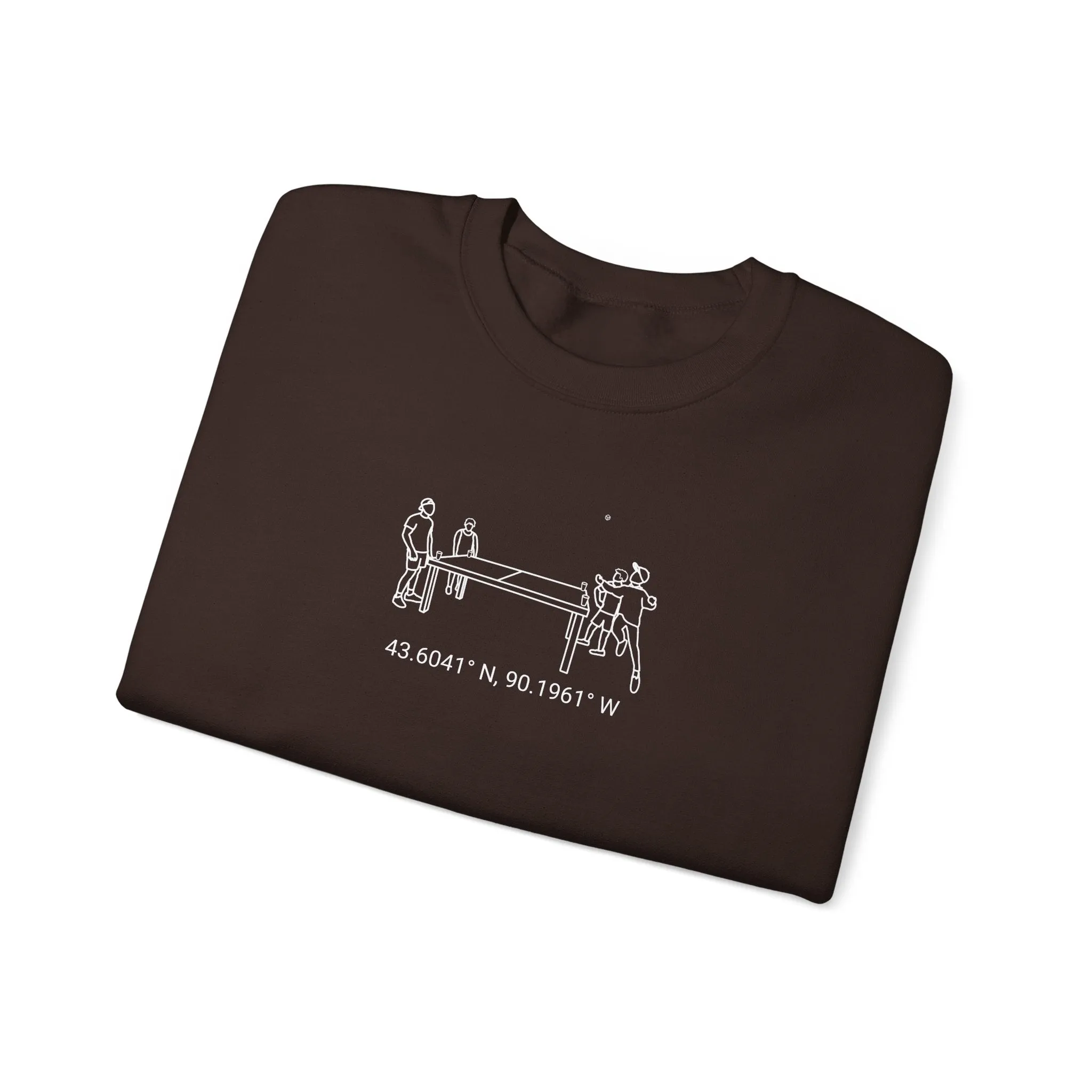 Beer Die Dutch Hollow Cabin Unisex Heavy Blend™ Crewneck Sweatshirt