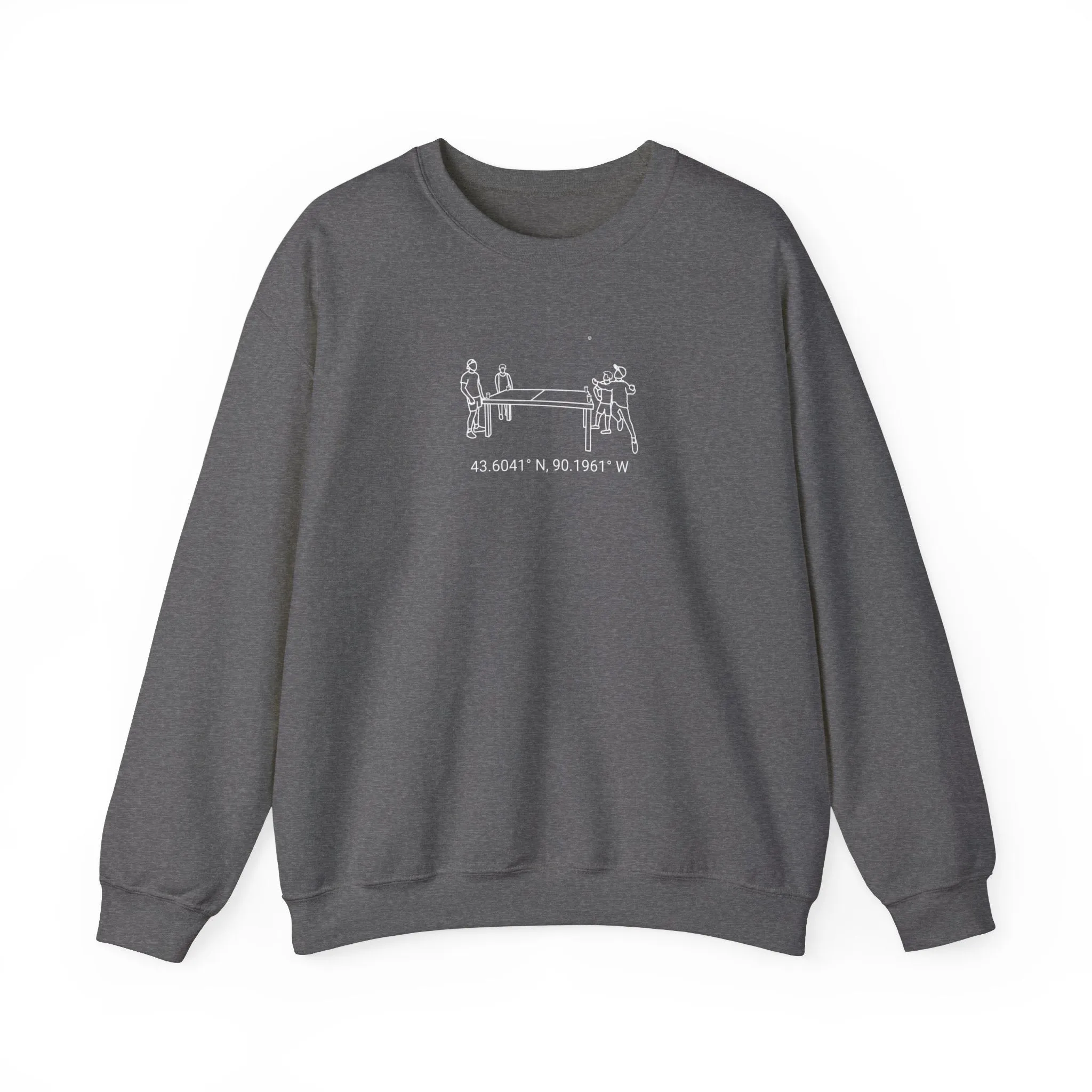 Beer Die Dutch Hollow Cabin Unisex Heavy Blend™ Crewneck Sweatshirt