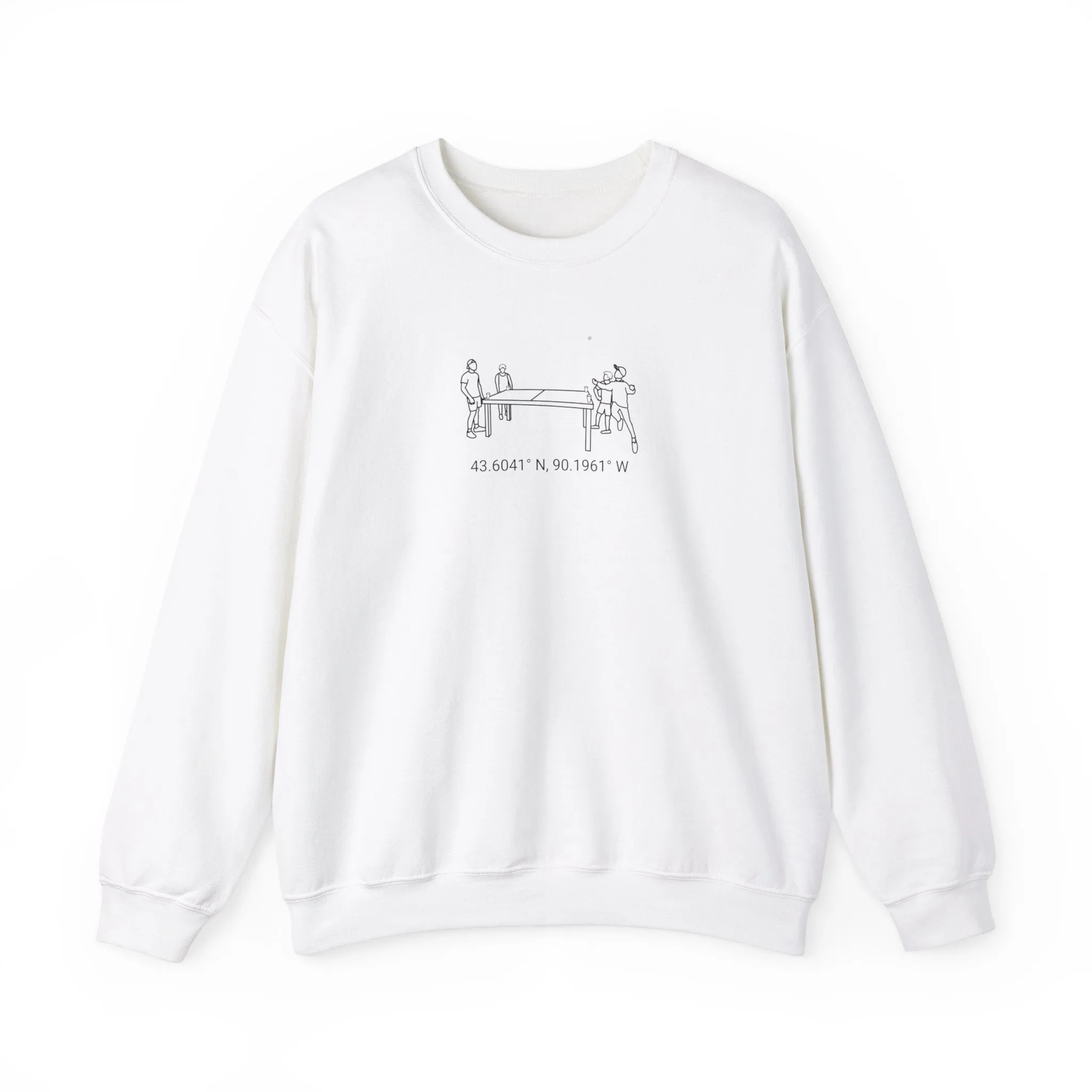 Beer Die Dutch Hollow Cabin Unisex Heavy Blend™ Crewneck Sweatshirt