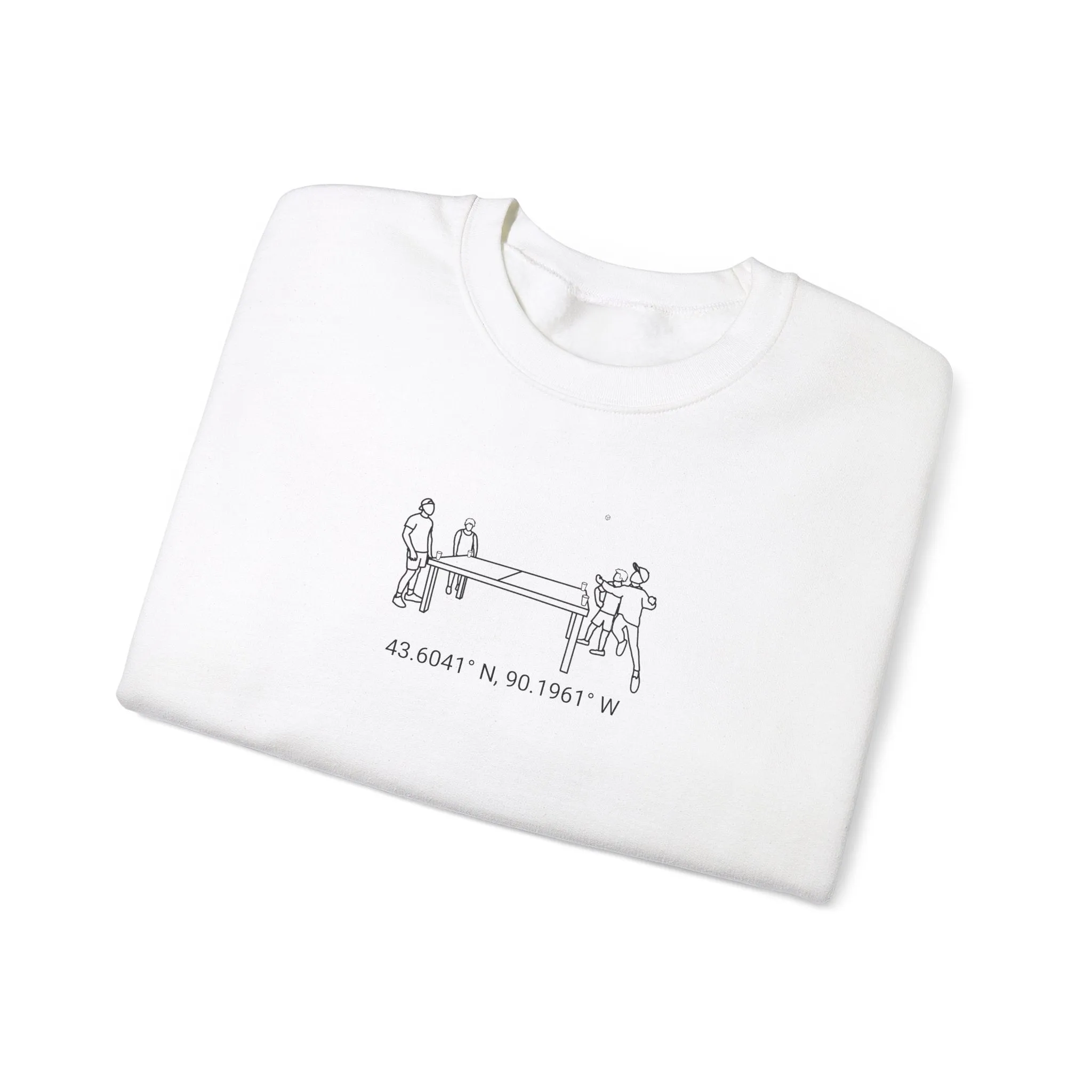 Beer Die Dutch Hollow Cabin Unisex Heavy Blend™ Crewneck Sweatshirt