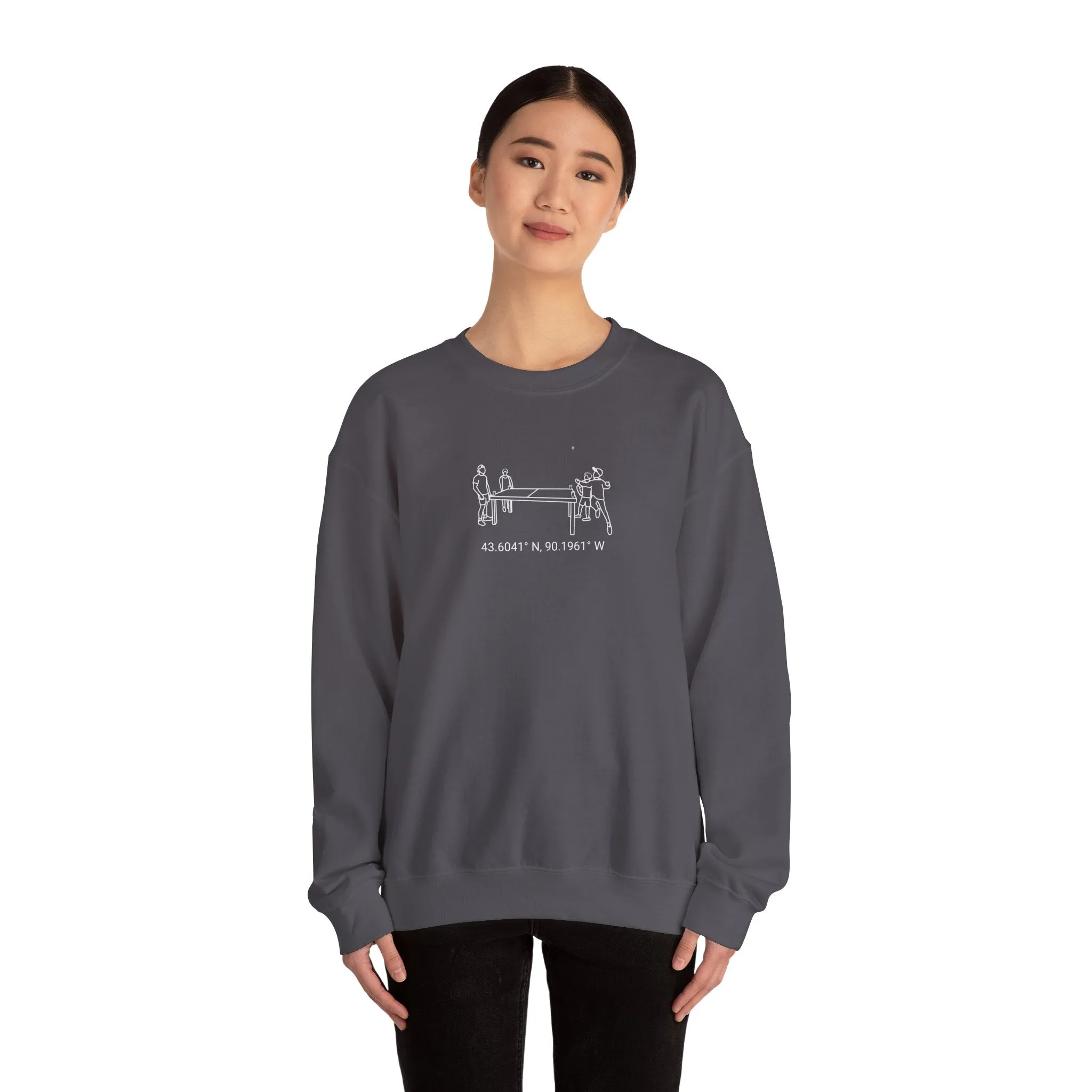Beer Die Dutch Hollow Cabin Unisex Heavy Blend™ Crewneck Sweatshirt