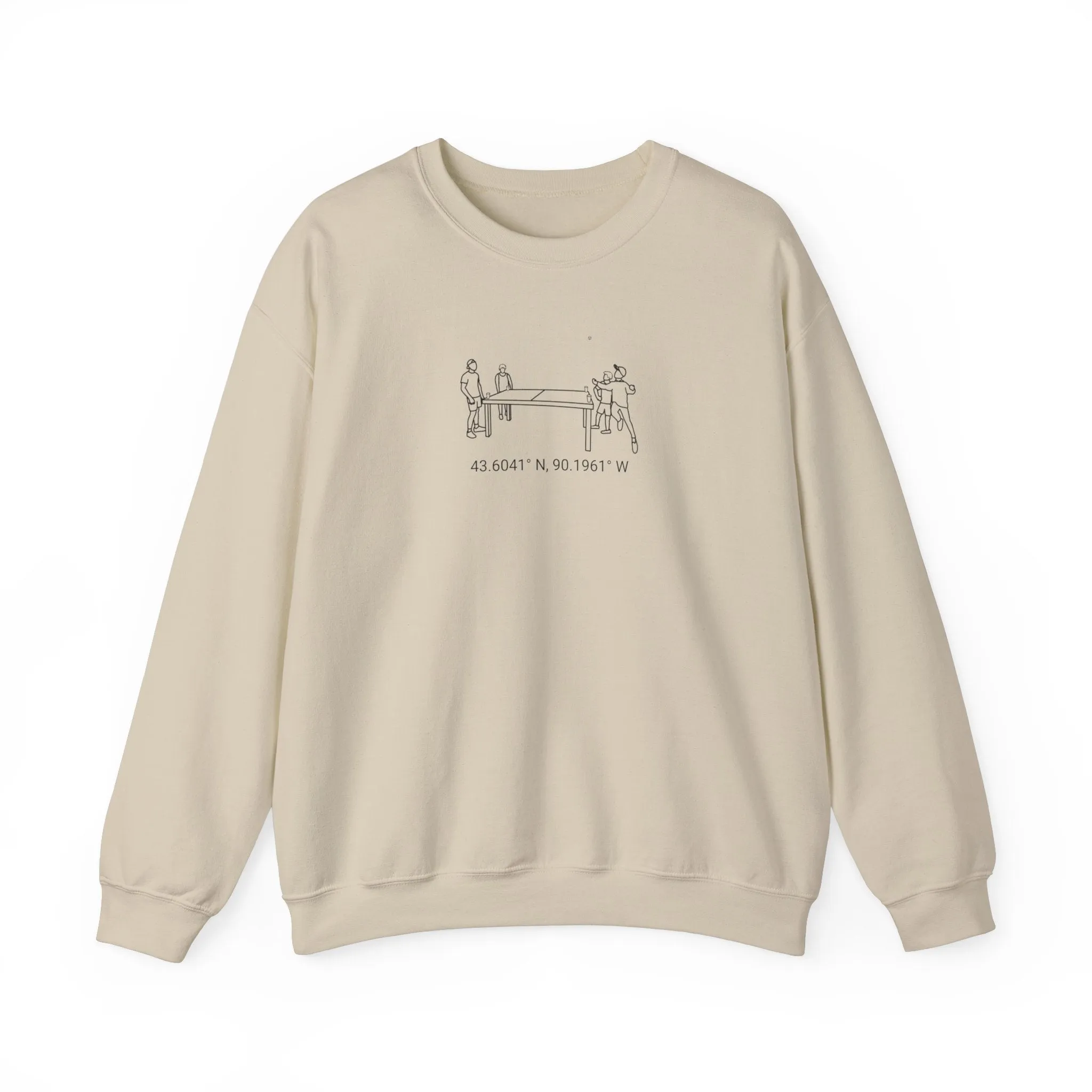 Beer Die Dutch Hollow Cabin Unisex Heavy Blend™ Crewneck Sweatshirt