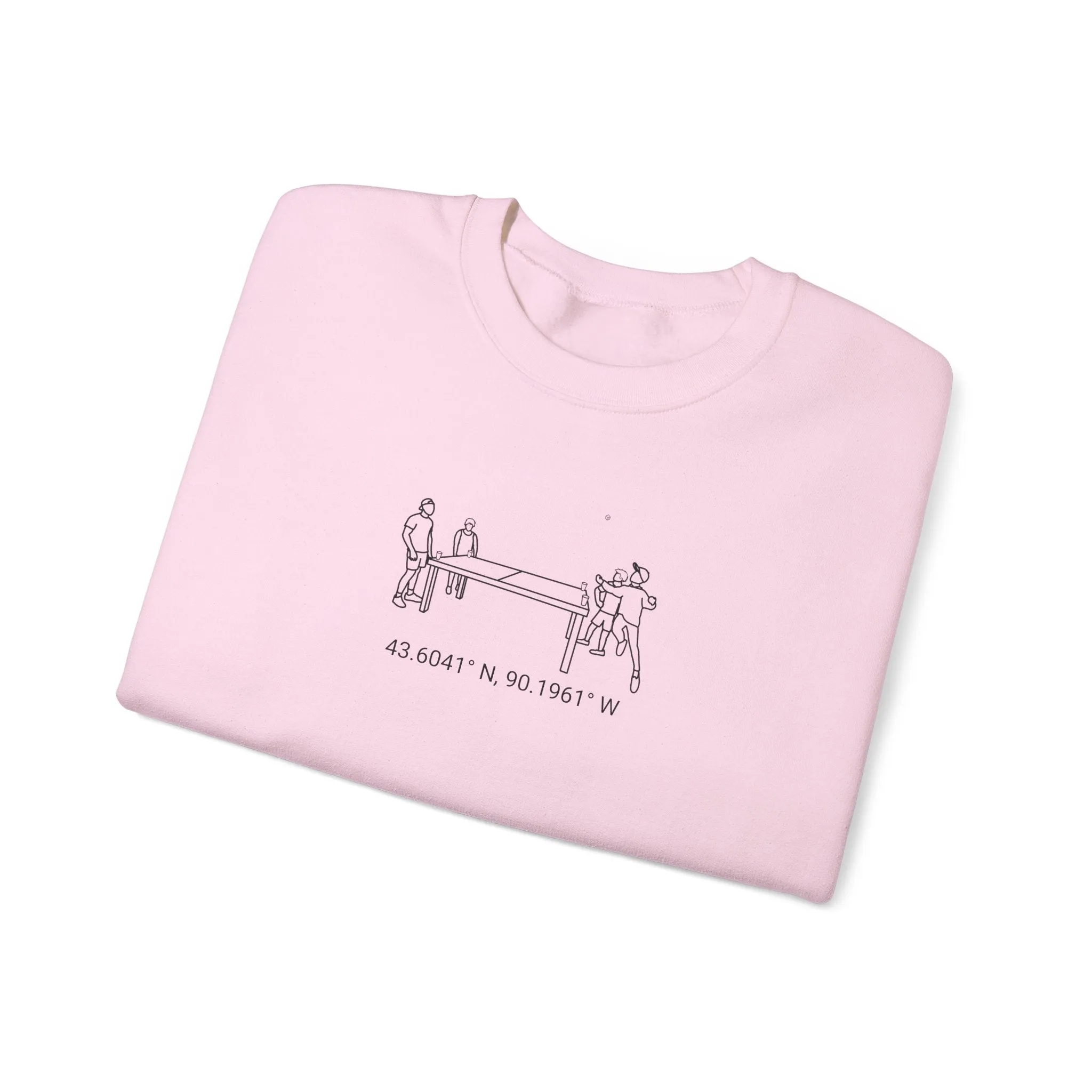 Beer Die Dutch Hollow Cabin Unisex Heavy Blend™ Crewneck Sweatshirt