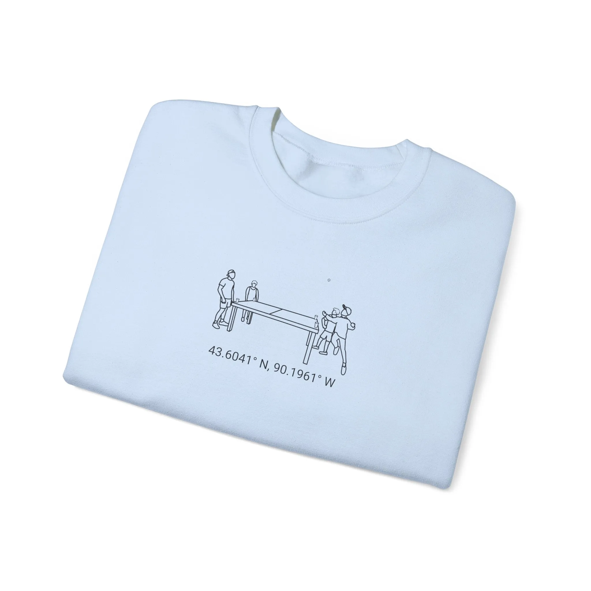 Beer Die Dutch Hollow Cabin Unisex Heavy Blend™ Crewneck Sweatshirt