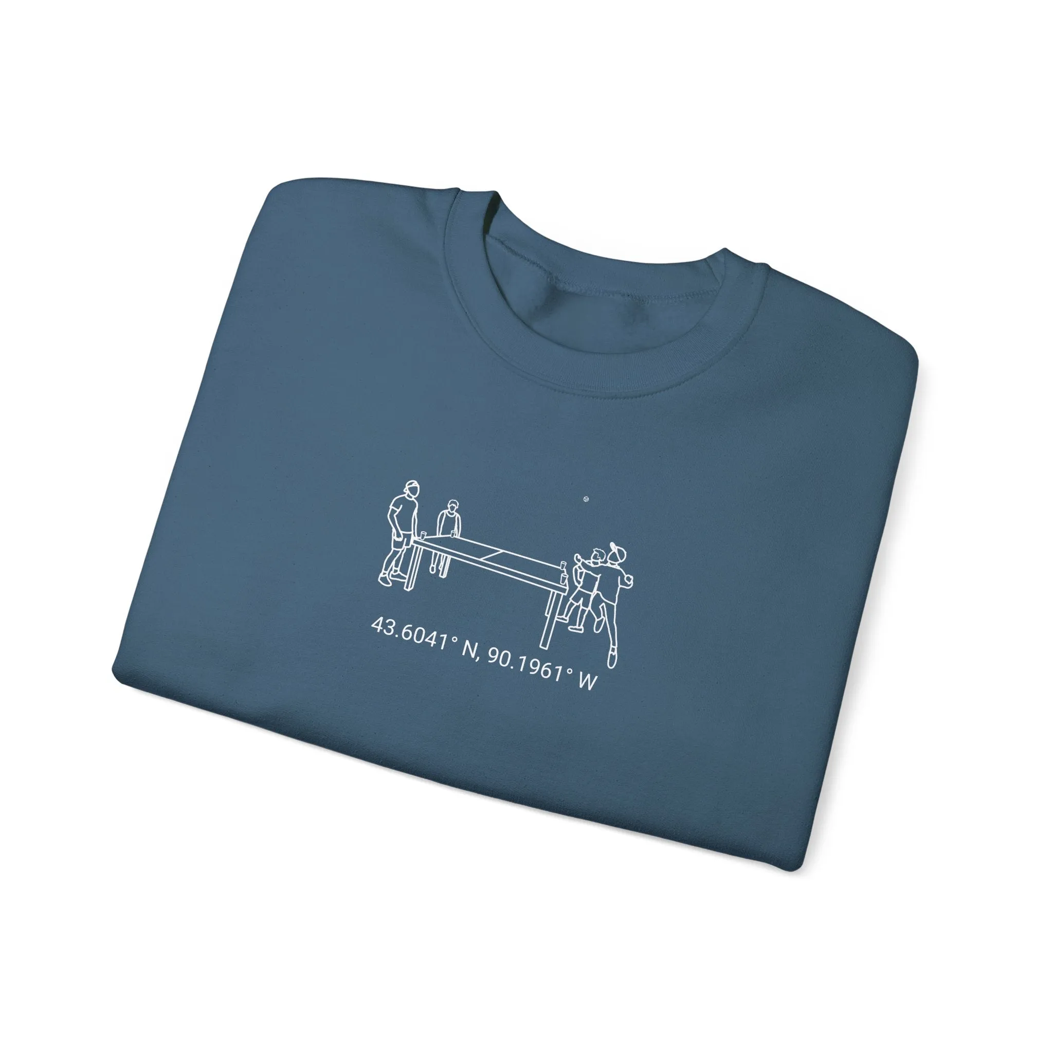 Beer Die Dutch Hollow Cabin Unisex Heavy Blend™ Crewneck Sweatshirt