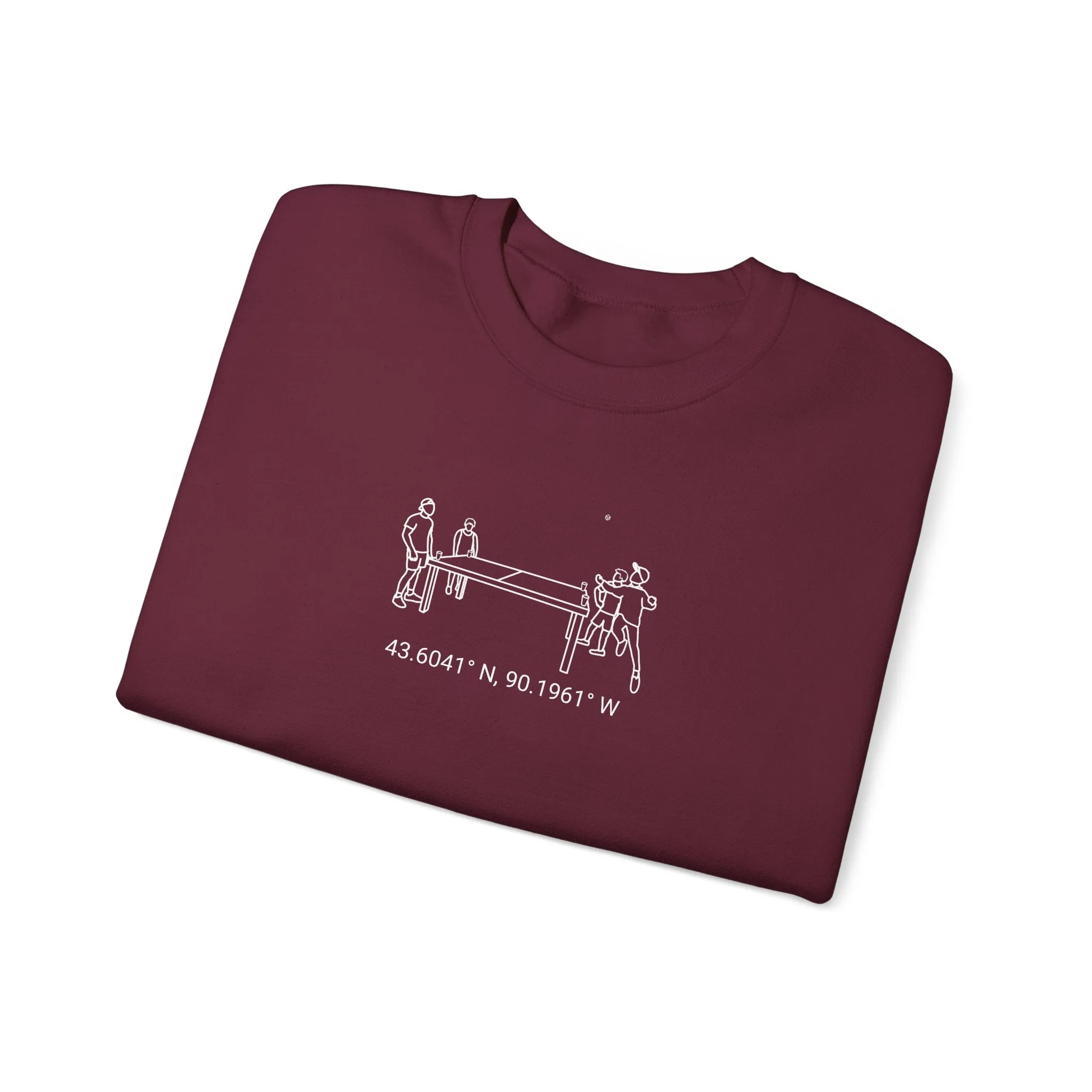Beer Die Dutch Hollow Cabin Unisex Heavy Blend™ Crewneck Sweatshirt