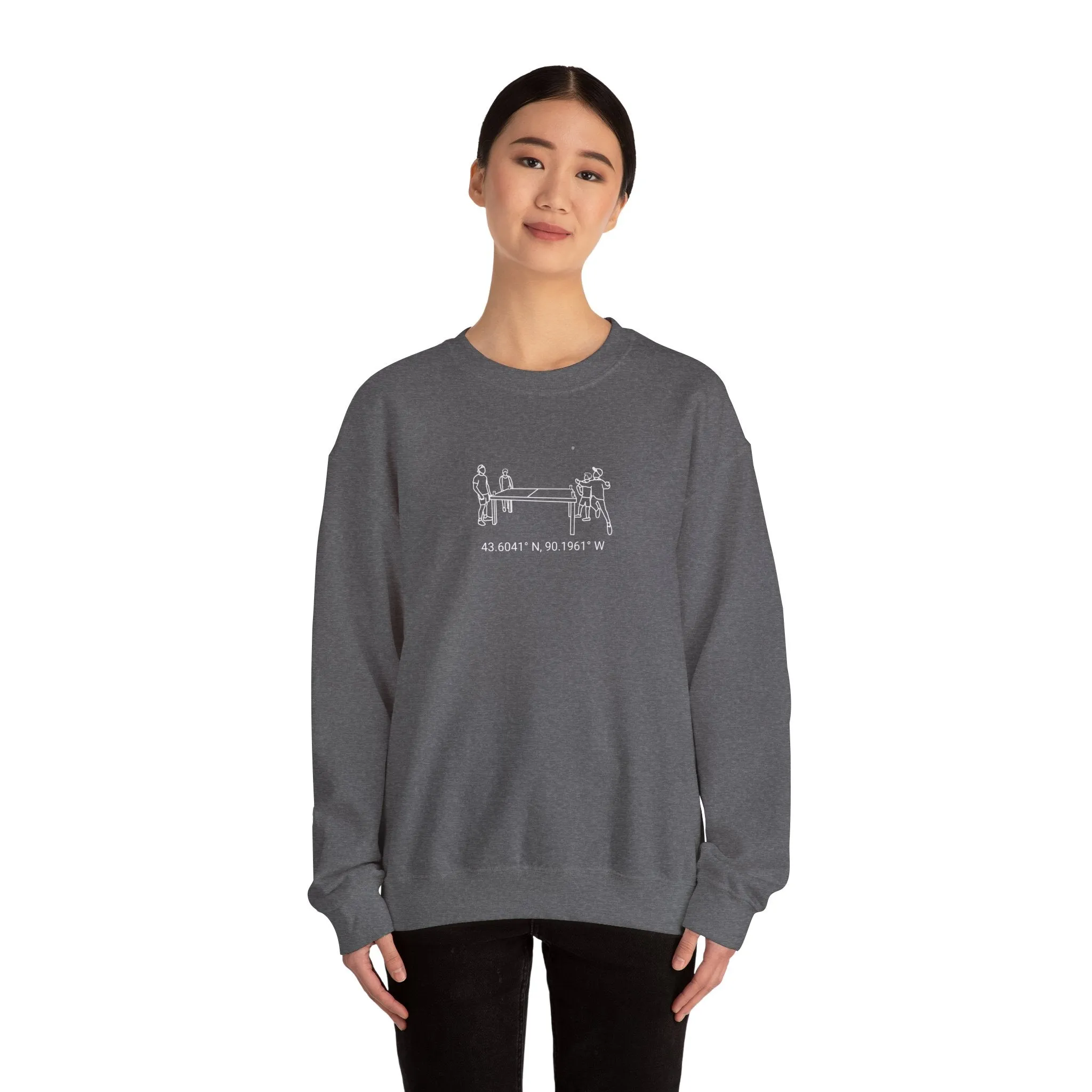 Beer Die Dutch Hollow Cabin Unisex Heavy Blend™ Crewneck Sweatshirt