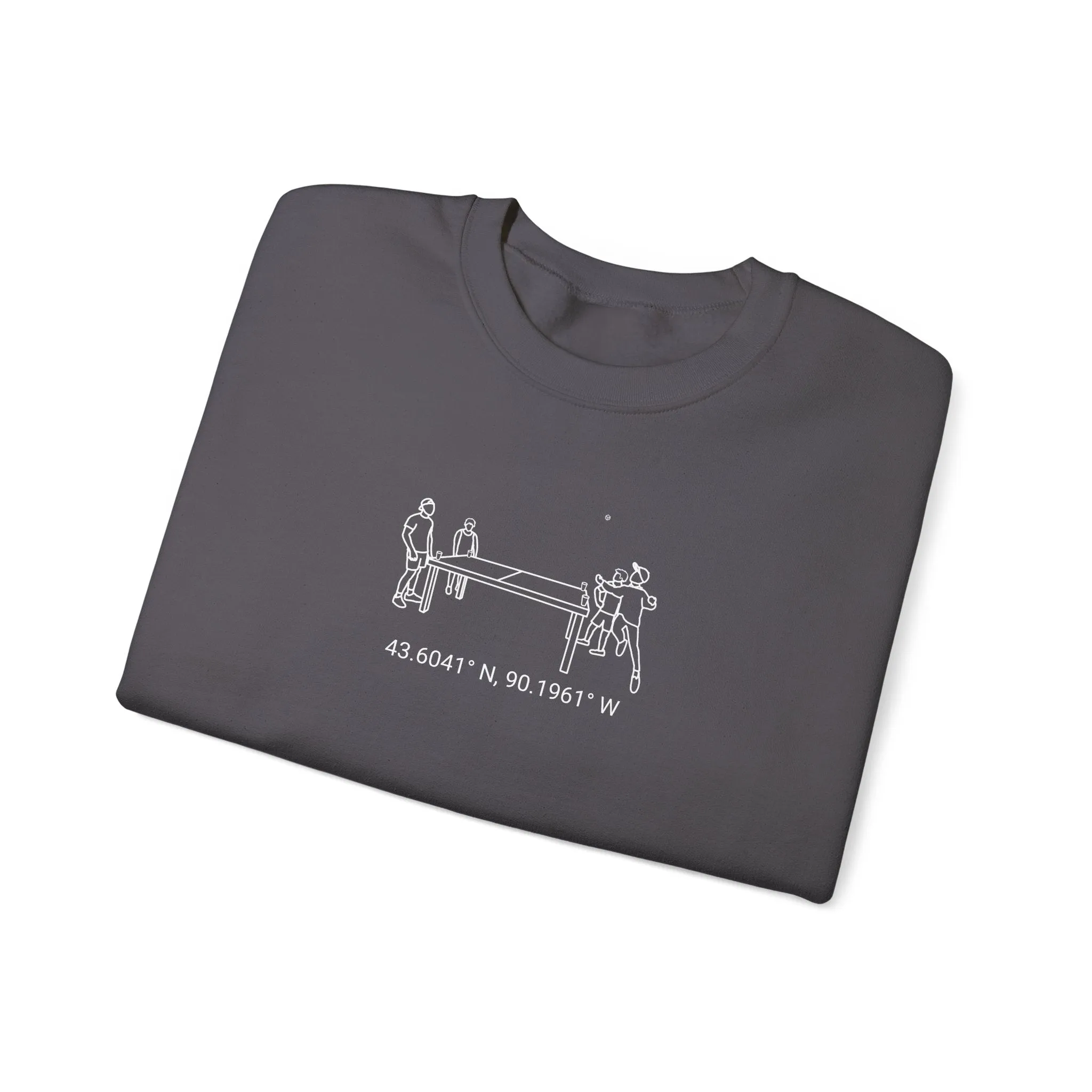 Beer Die Dutch Hollow Cabin Unisex Heavy Blend™ Crewneck Sweatshirt