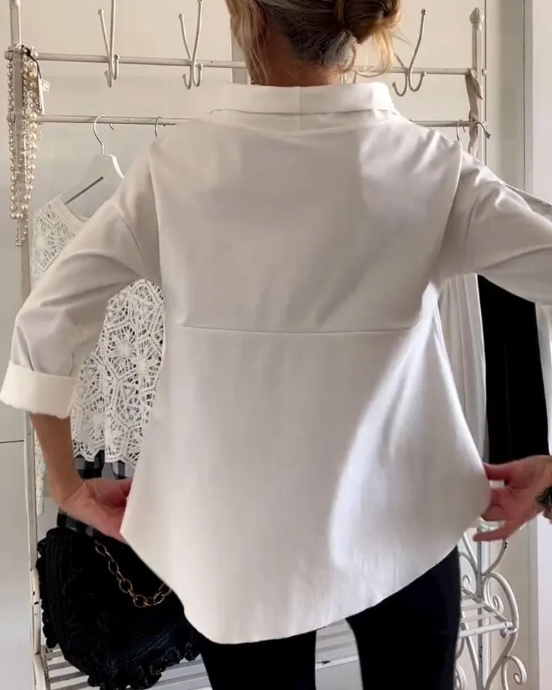 Berenice® | Elegant Blouse With A Loose Turtleneck