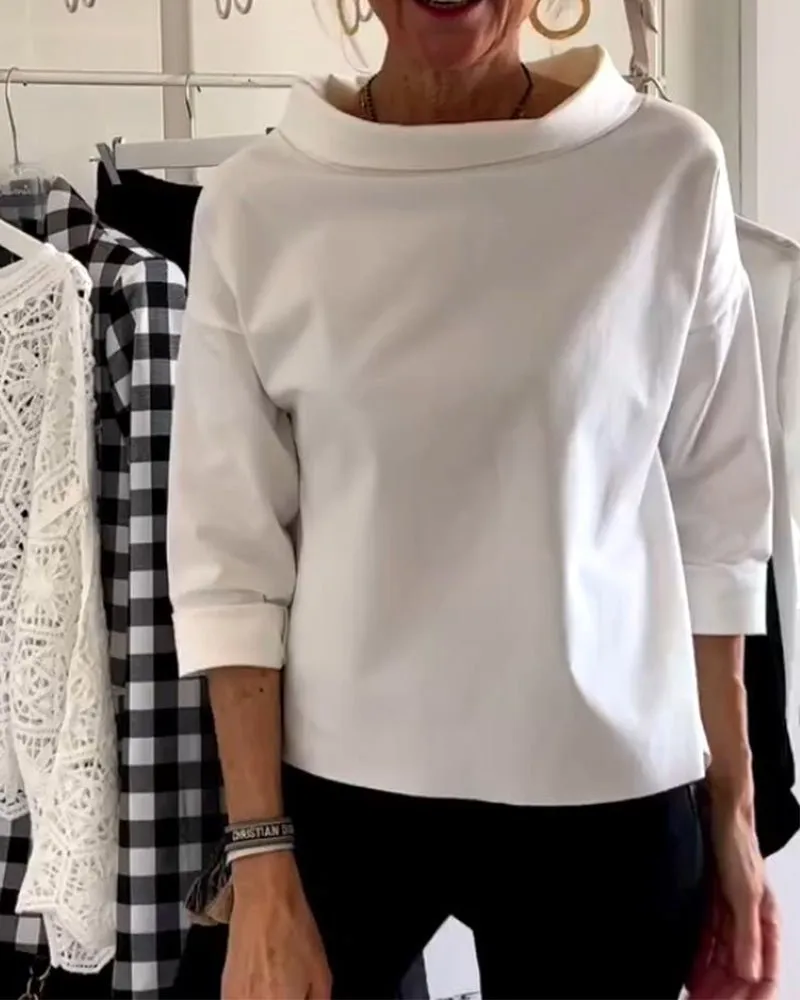 Berenice® | Elegant Blouse With A Loose Turtleneck