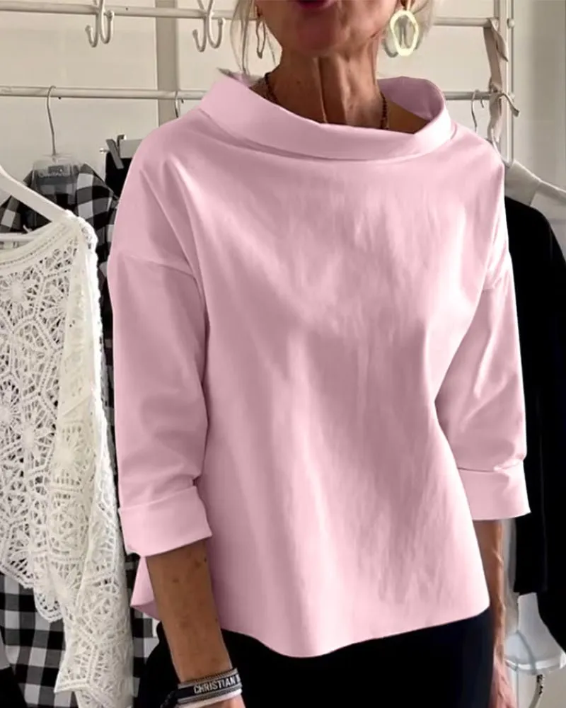 Berenice® | Elegant Blouse With A Loose Turtleneck