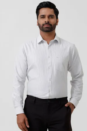Berlin Stripes - Gray Casual Shirts For Men | Ariser