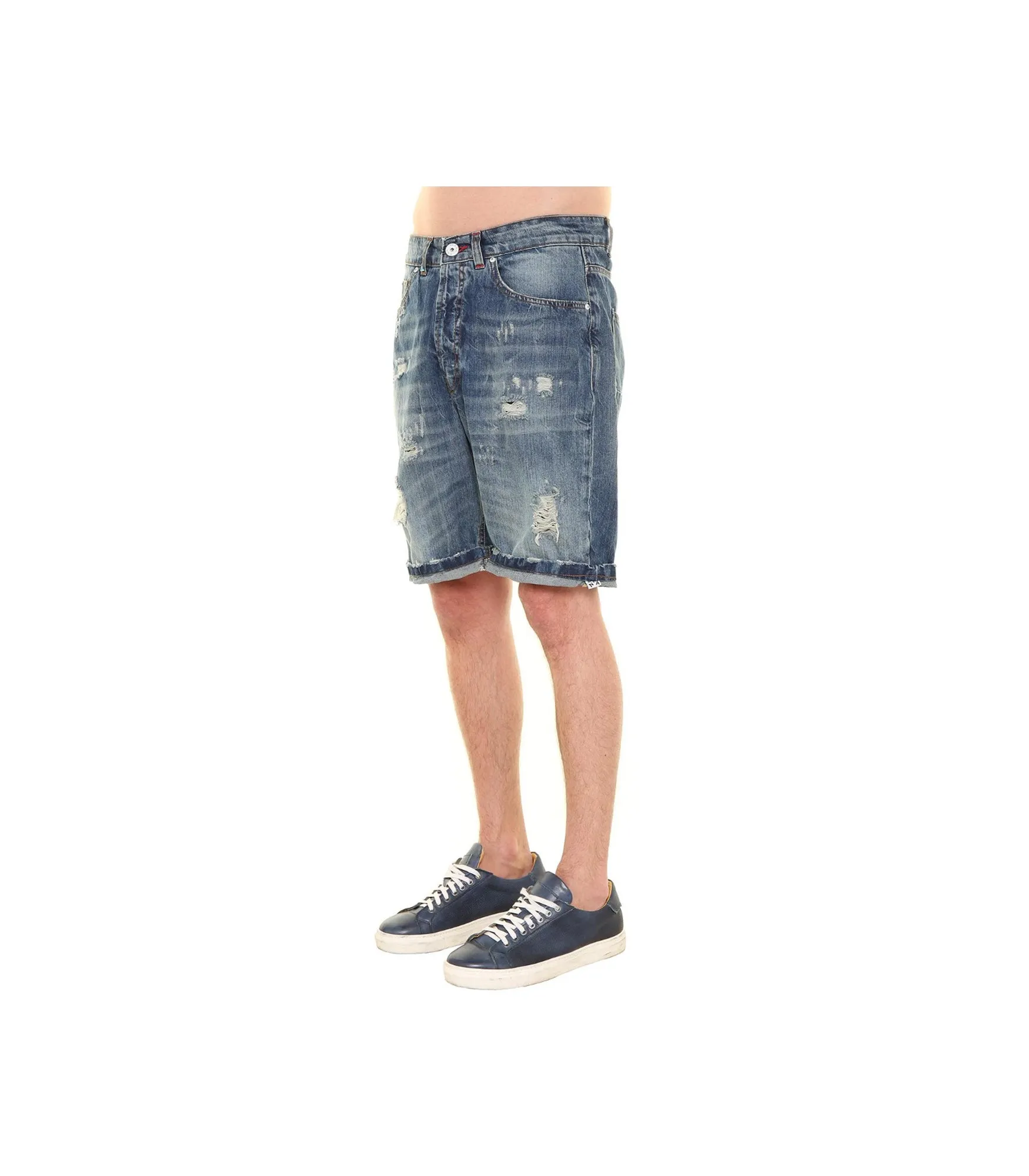 Bermuda Uomo Jeans - Colore Unico