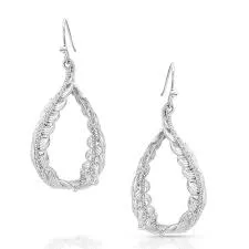 BGER5111 Earrings - Wrapped in Passion Feather