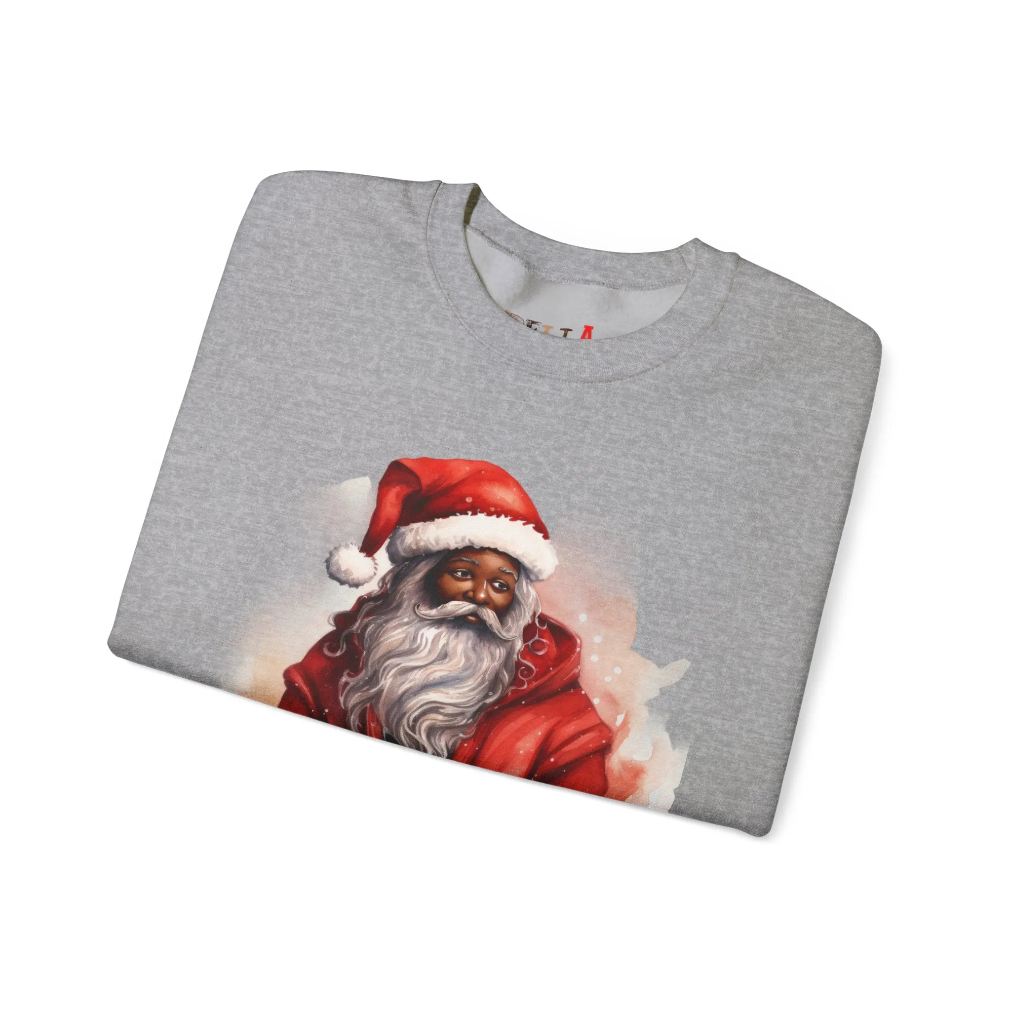 Black Santa 43 Unisex Heavy Blend™ Crewneck Sweatshirt