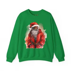 Black Santa 43 Unisex Heavy Blend™ Crewneck Sweatshirt