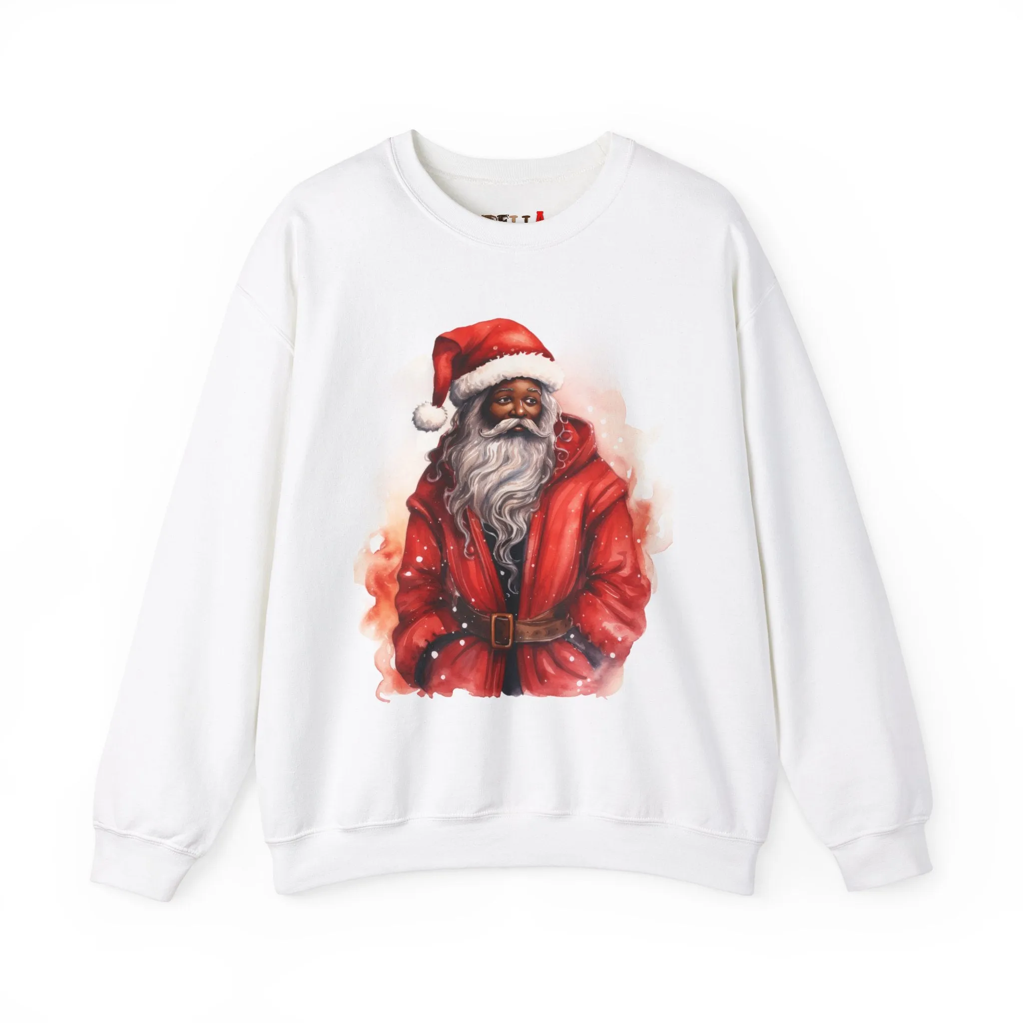 Black Santa 43 Unisex Heavy Blend™ Crewneck Sweatshirt