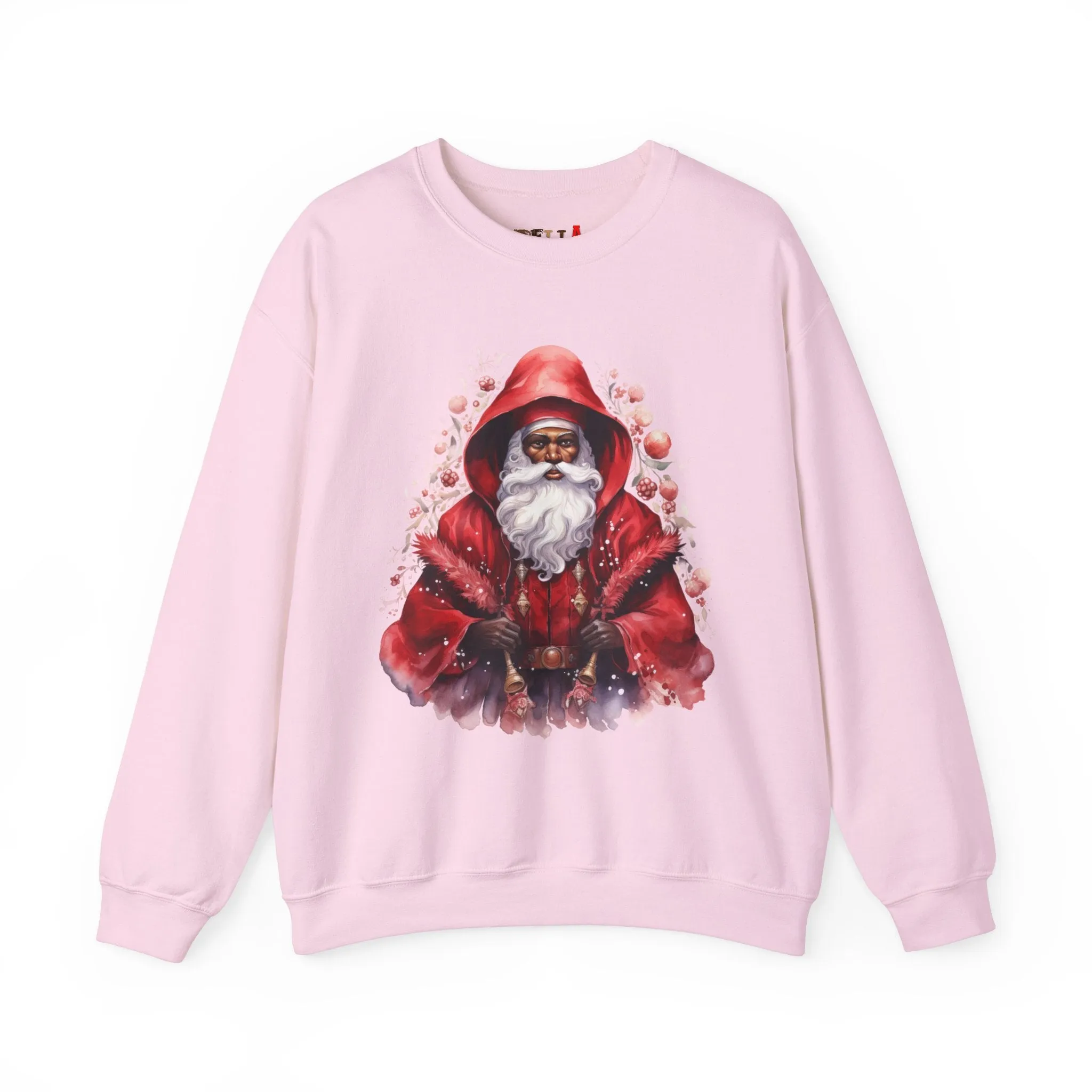 Black Santa 45 Unisex Heavy Blend™ Crewneck Sweatshirt