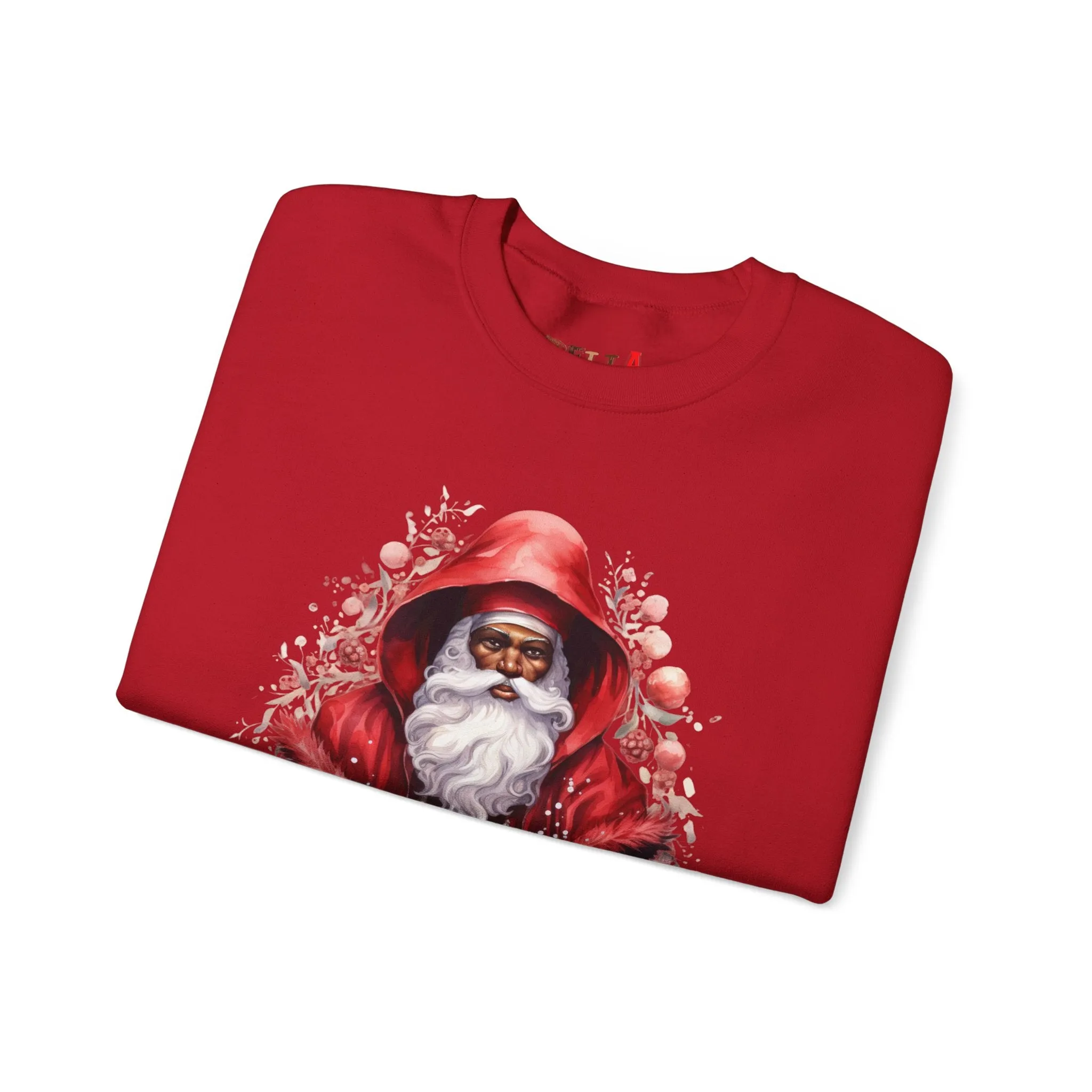 Black Santa 45 Unisex Heavy Blend™ Crewneck Sweatshirt