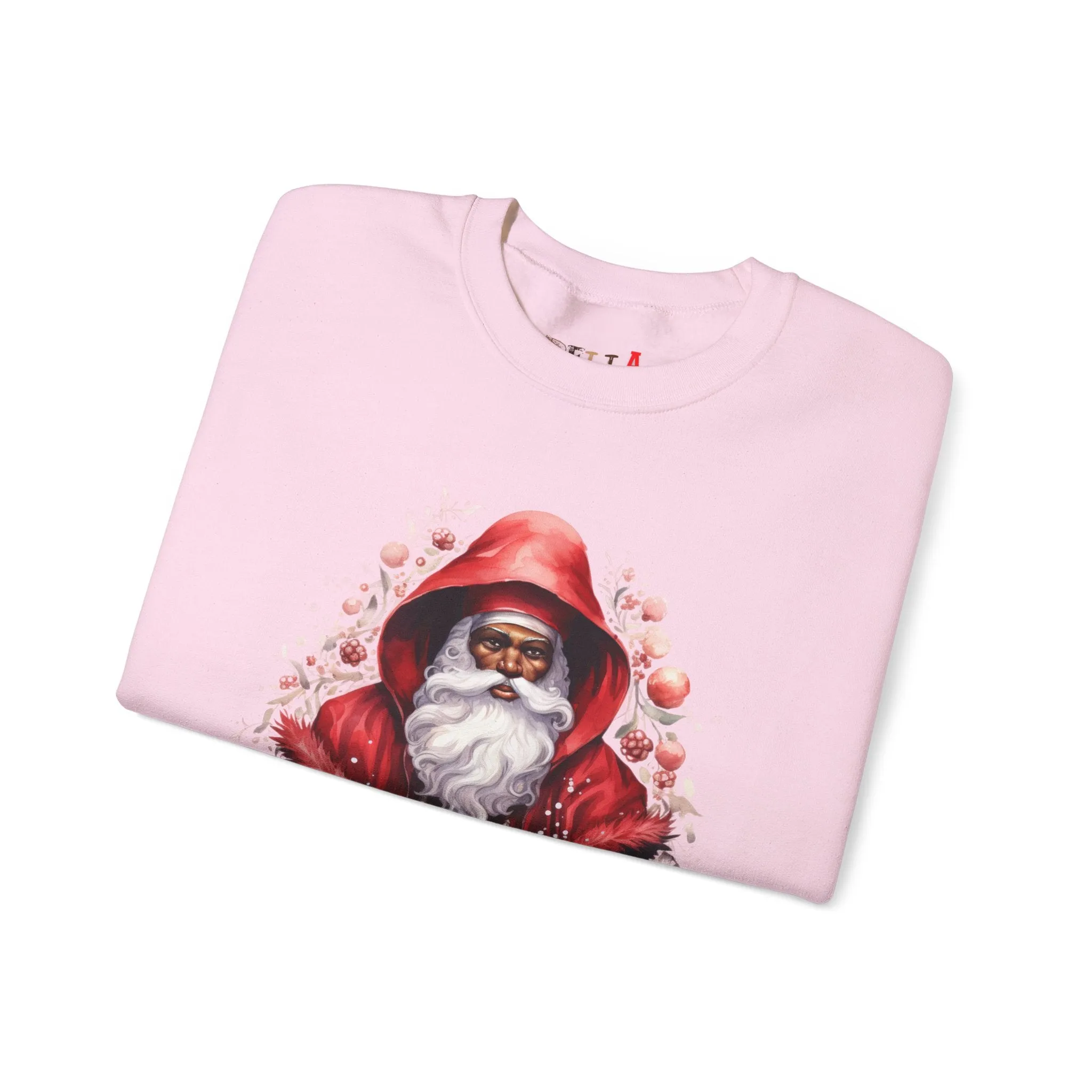 Black Santa 45 Unisex Heavy Blend™ Crewneck Sweatshirt