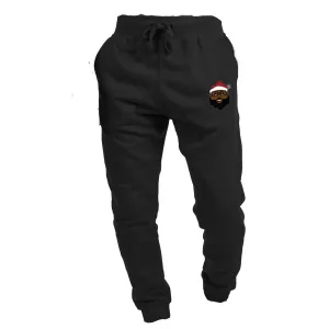 Black Santa Sweatpant