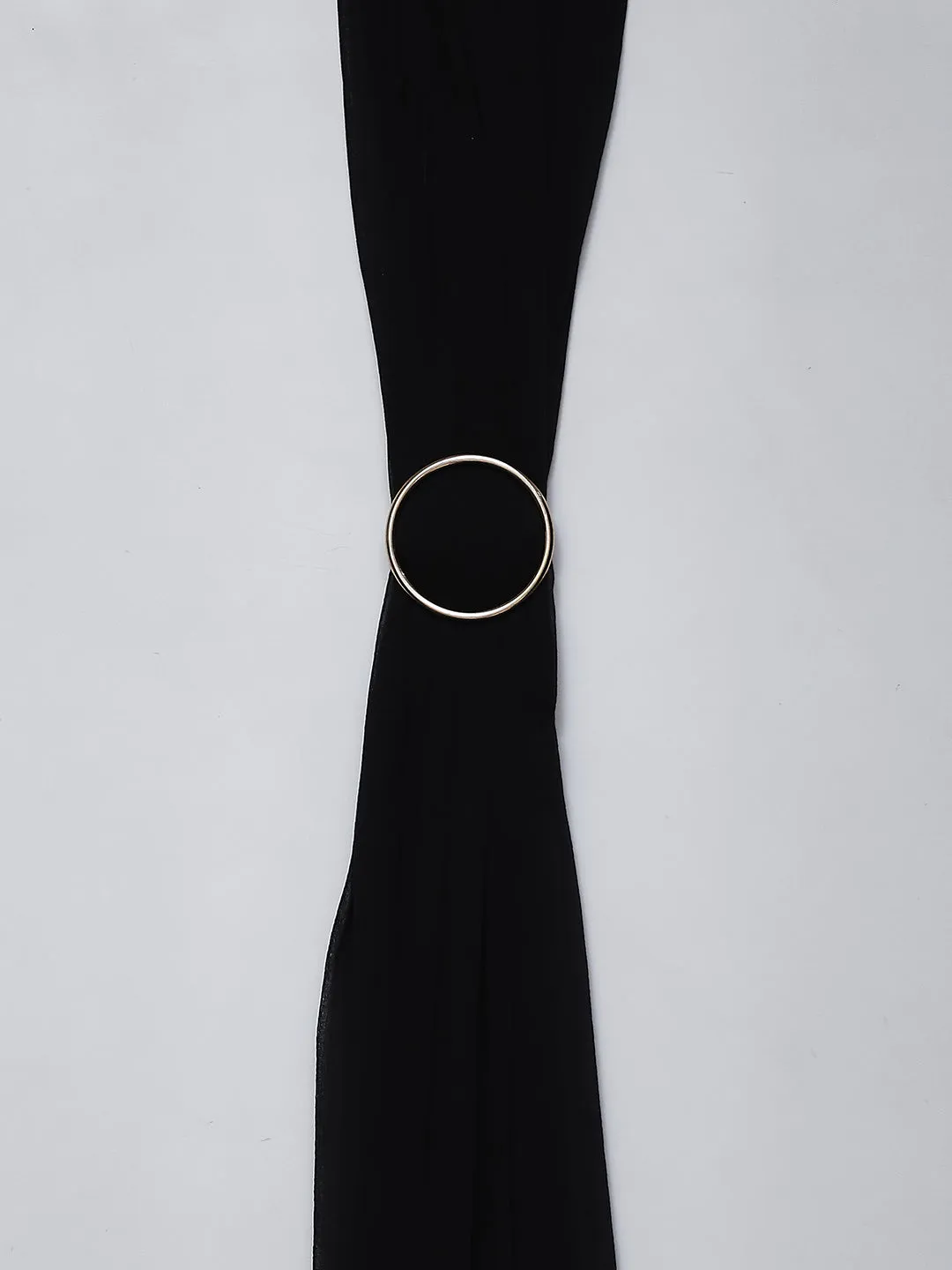 Black Sequin Pleated Maxi Dress