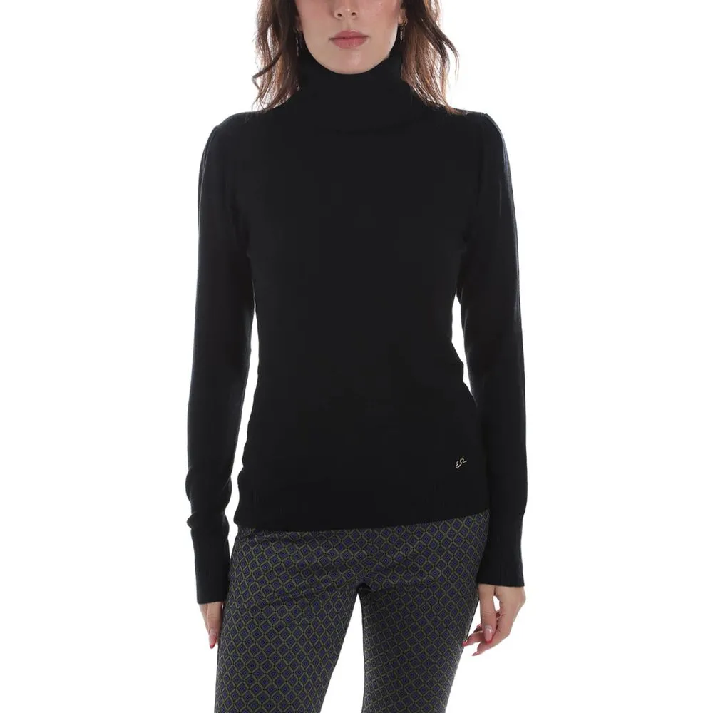 Black Viscose Sweater