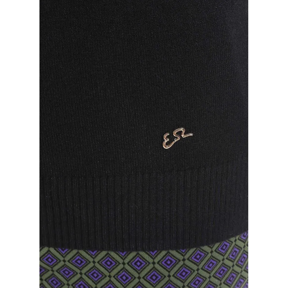 Black Viscose Sweater
